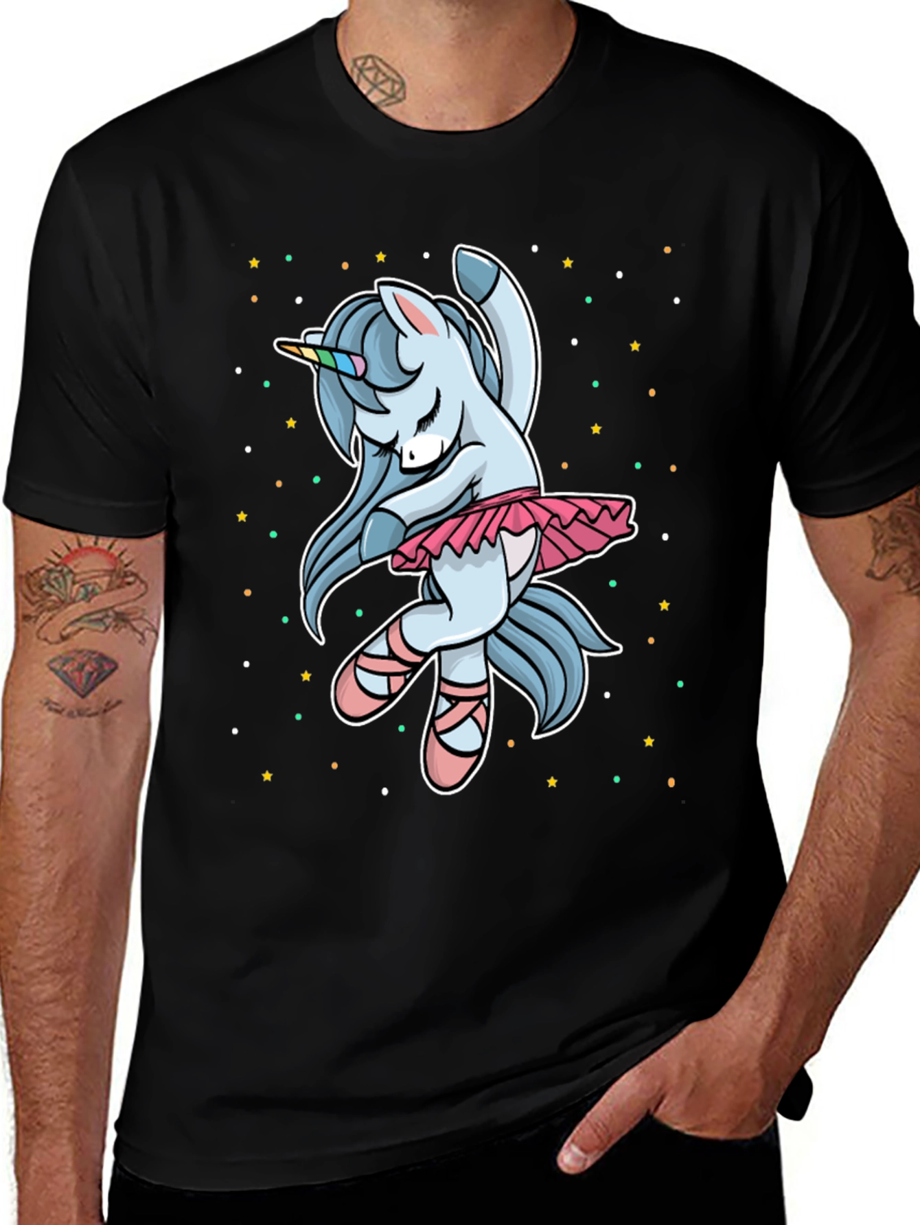 Variant 24 of Ballerina Unicorn T-Shirt