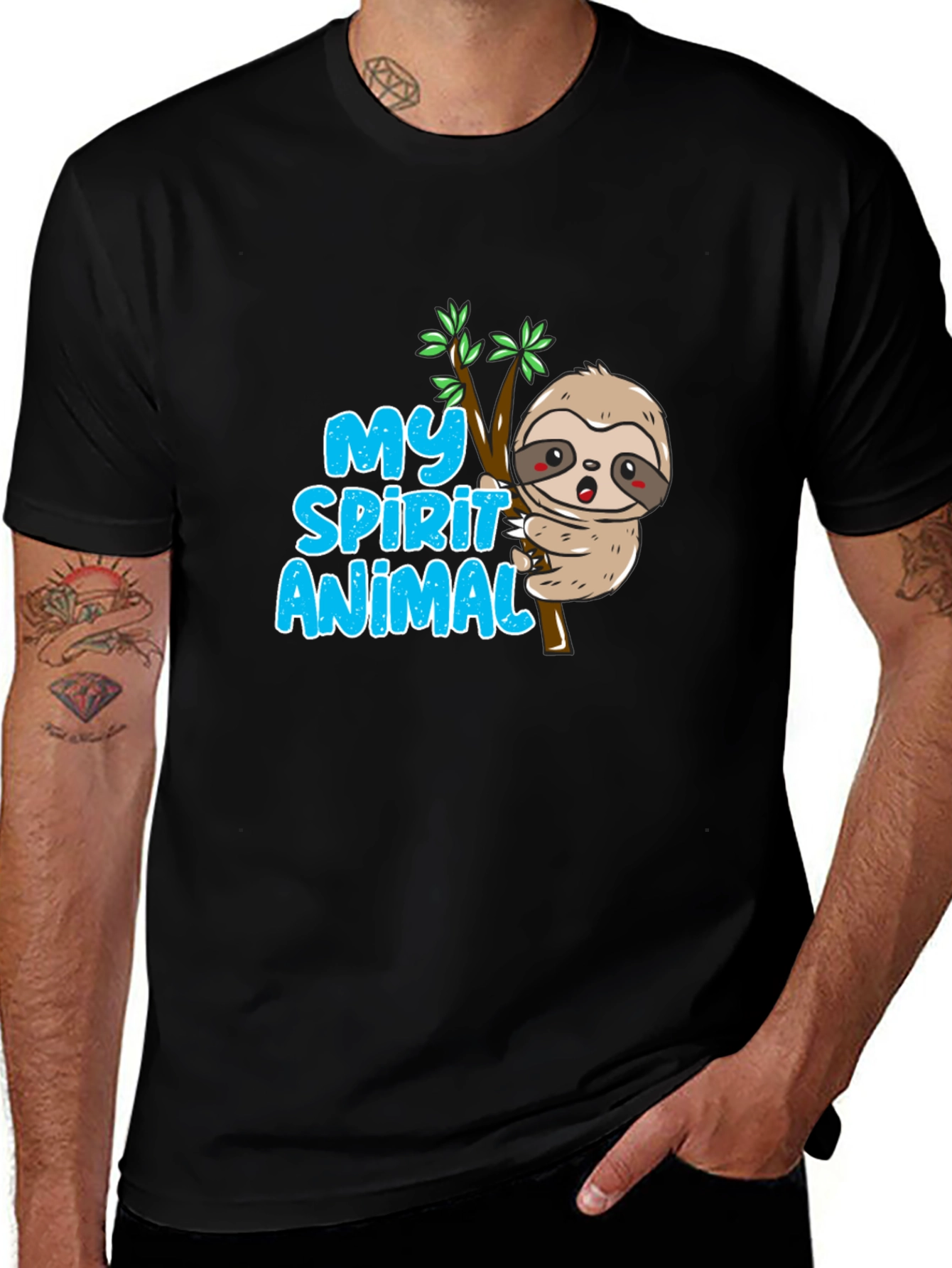 Variant 27 of My Spirit Animal Sloth T-Shirt - Cute and Comfy!