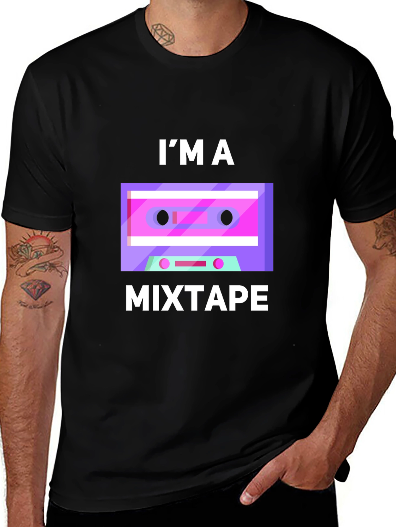Variant 11 of I'm A Mixtape T-Shirt - Retro Music Tee
