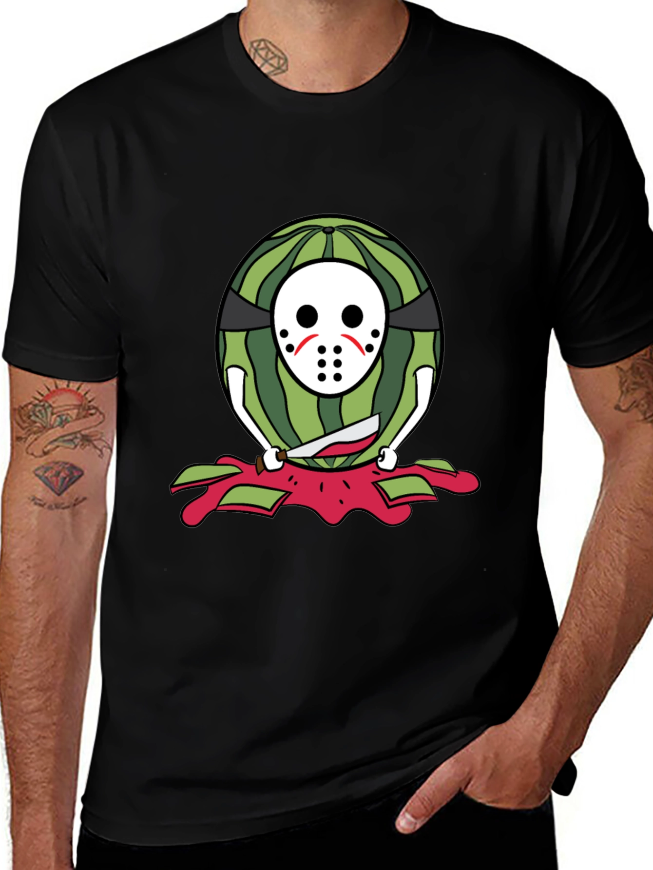 Variant 16 of Watermelon Horror T-Shirt