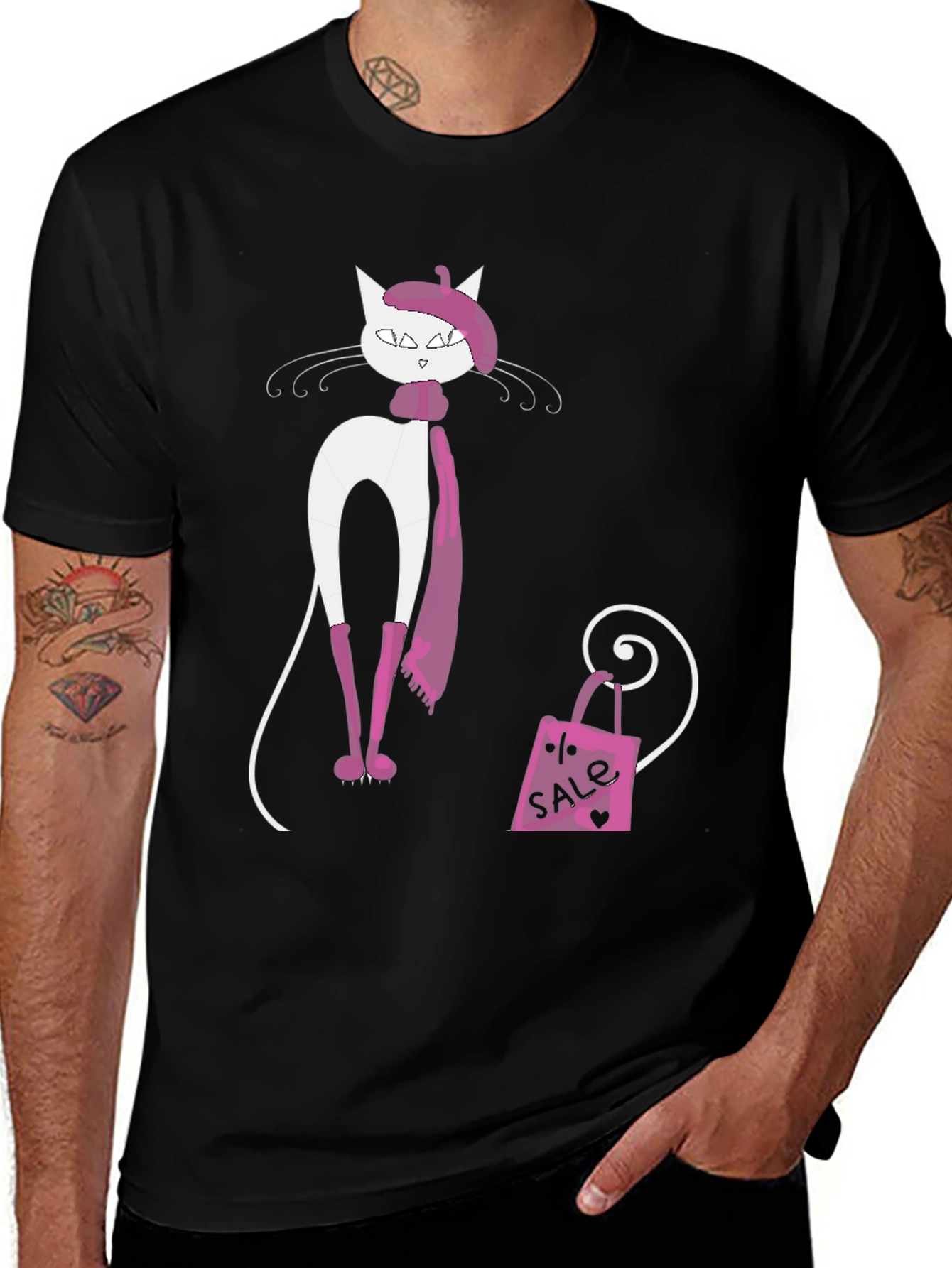 Stylish Cat T-Shirt