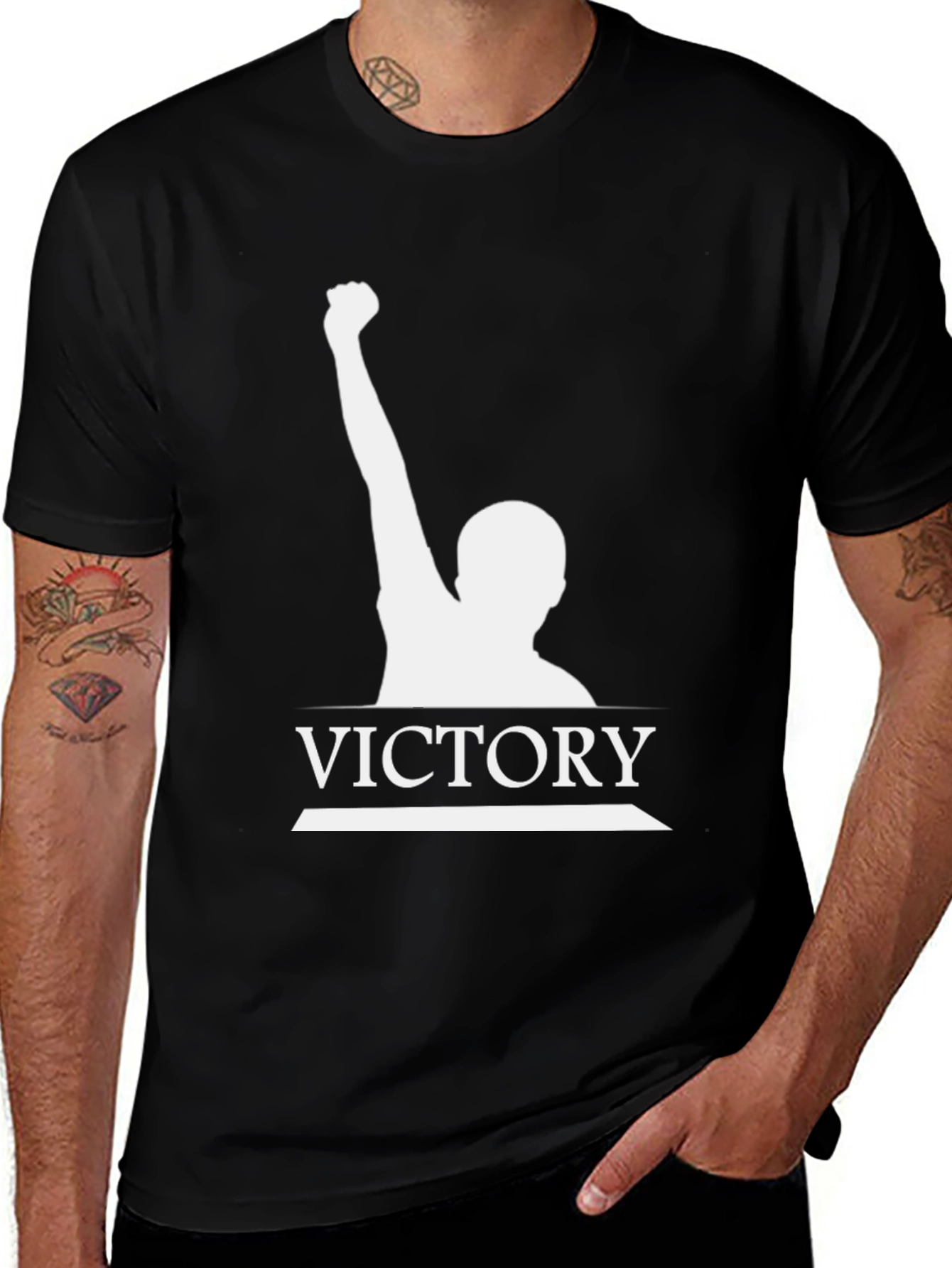 Variant 20 of Victory T-Shirt - Power Fist Design