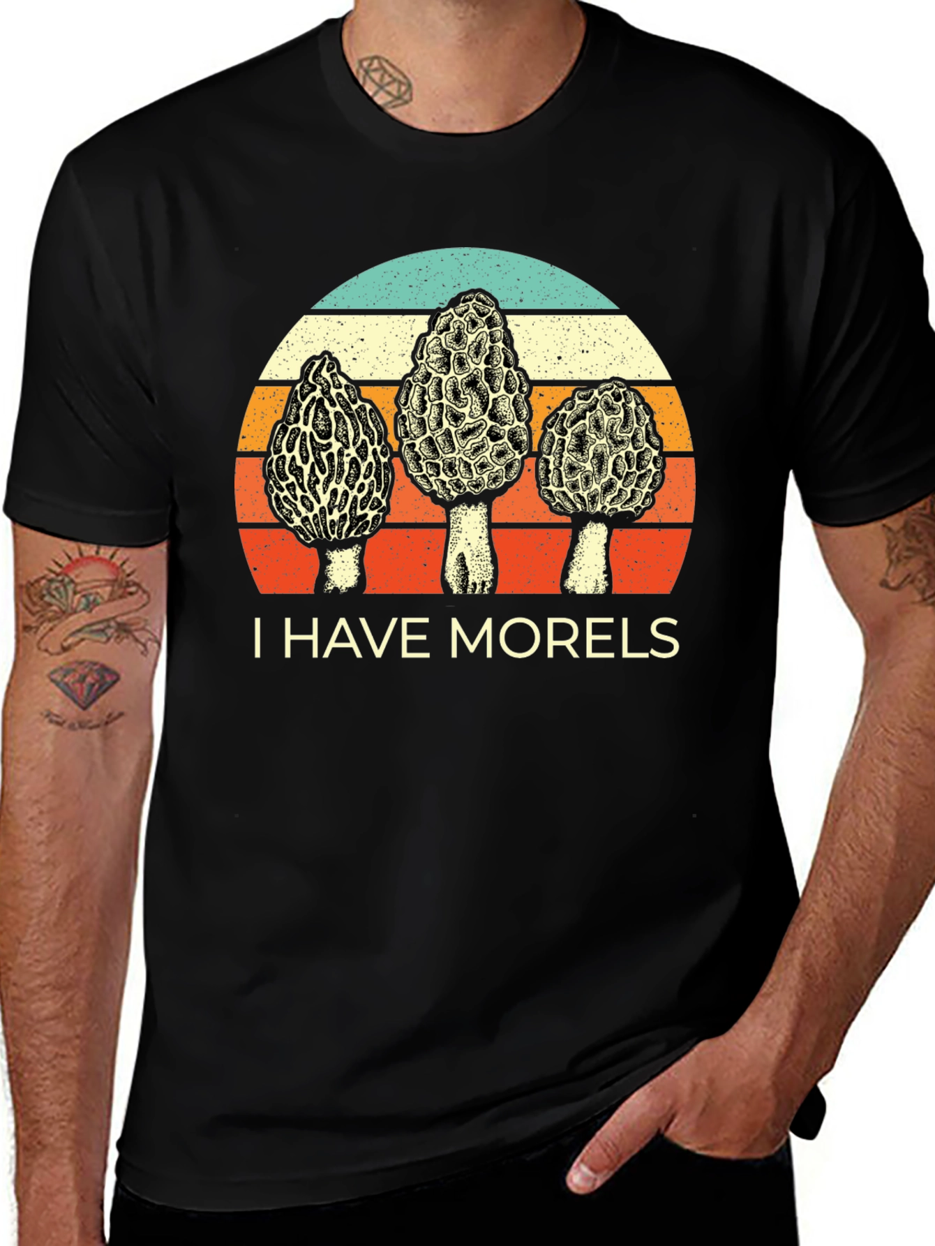 Variant 8 of I Have Morels Graphic T-Shirt - Fun Mushroom Tee