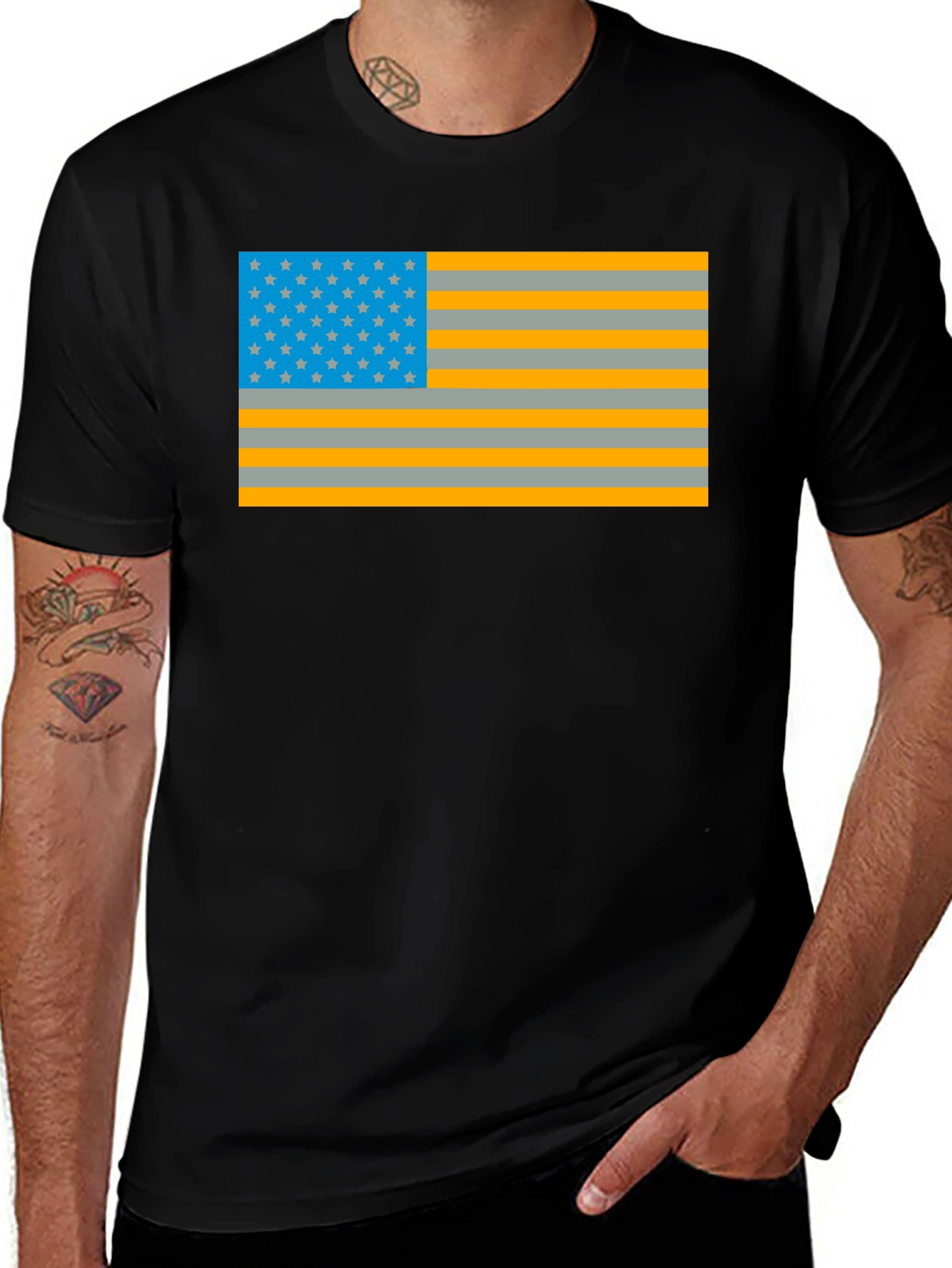 Variant 27 of Stars & Stripes Graphic Tee