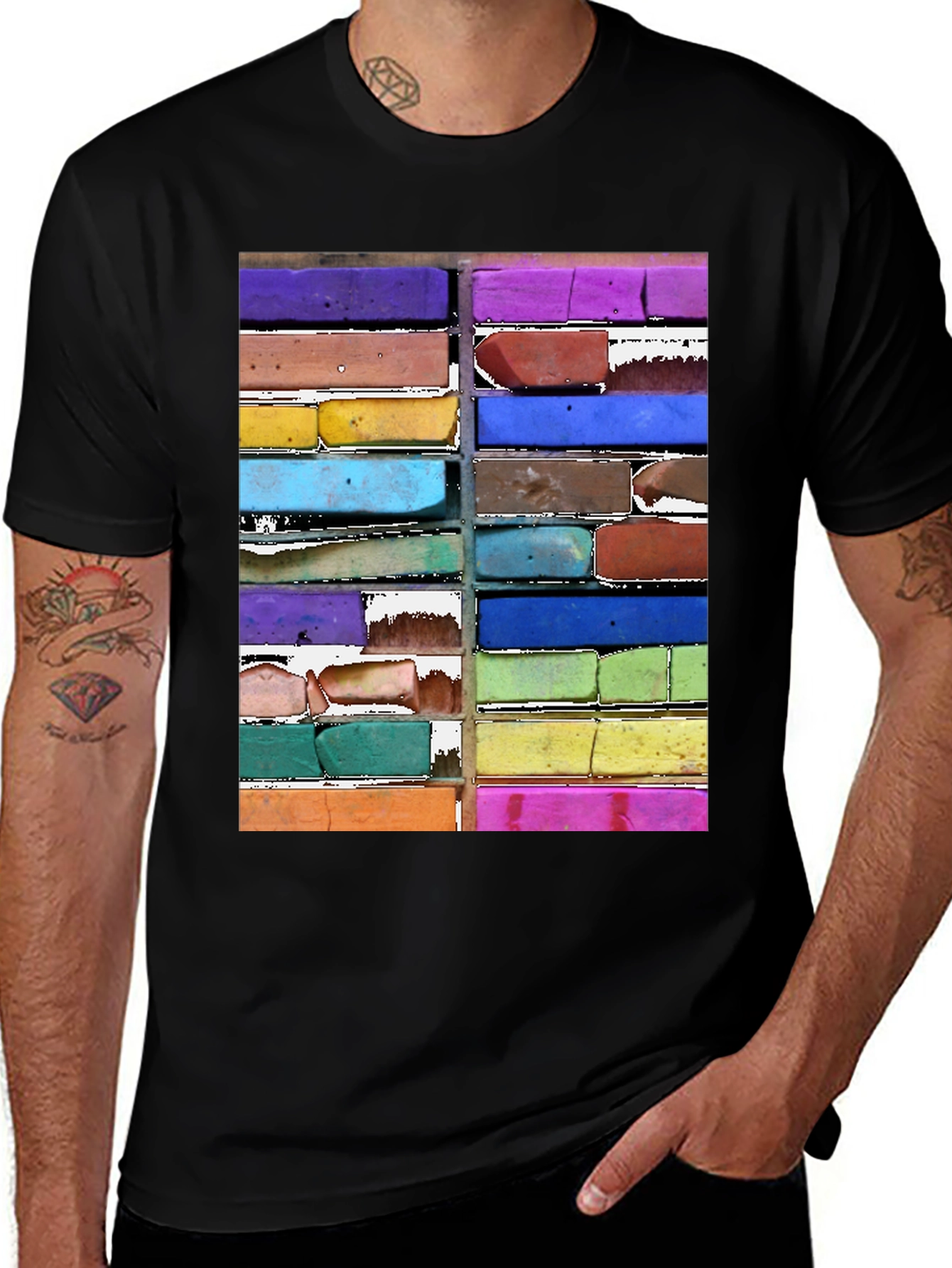 Colorful Pastel Art T-Shirt