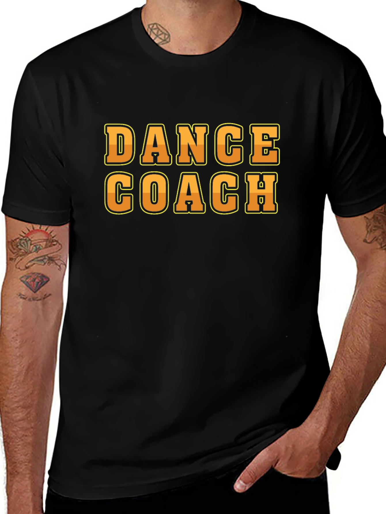Variant 2 of Dance Coach T-Shirt - Bold & Stylish Design
