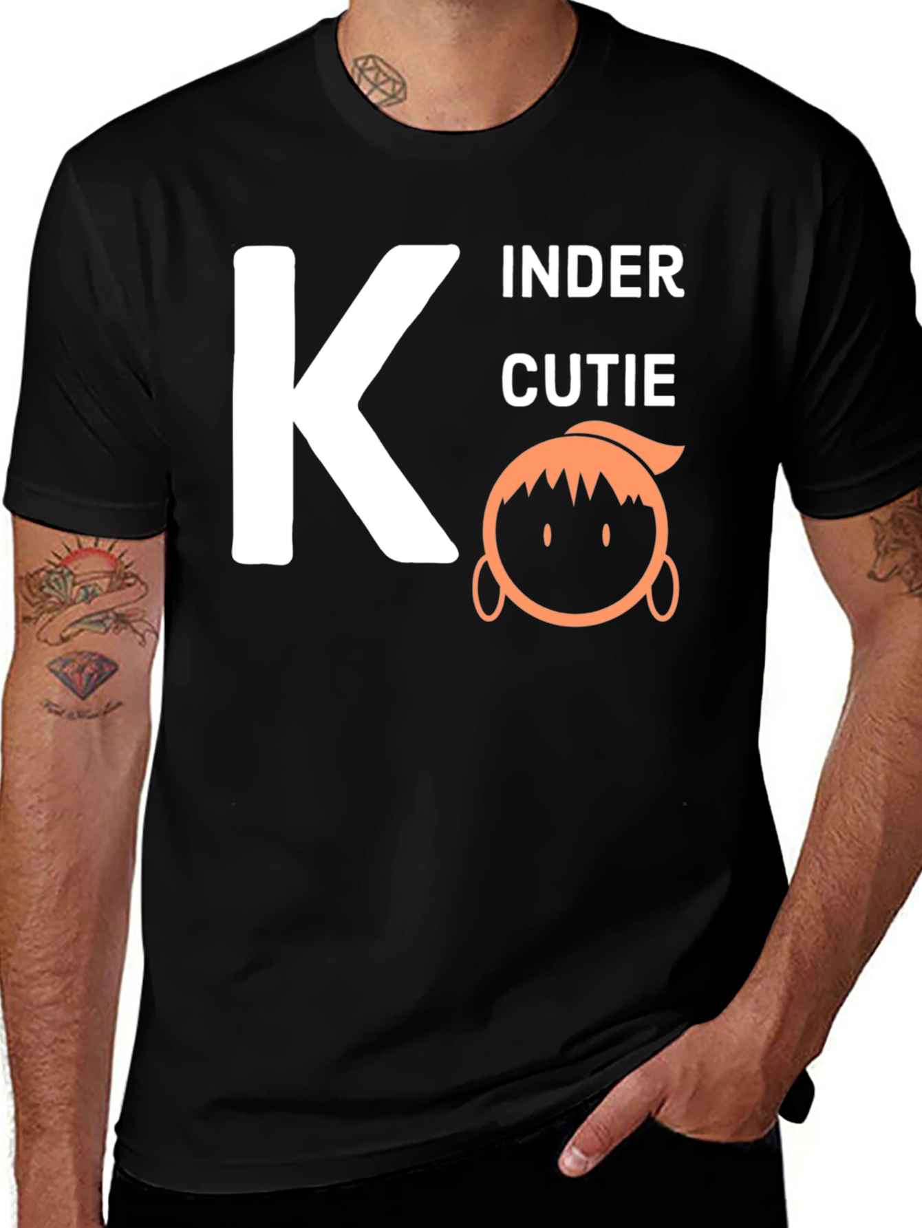 Variant 2 of Kinder Cutie T-Shirt - Unique Graphic Tee