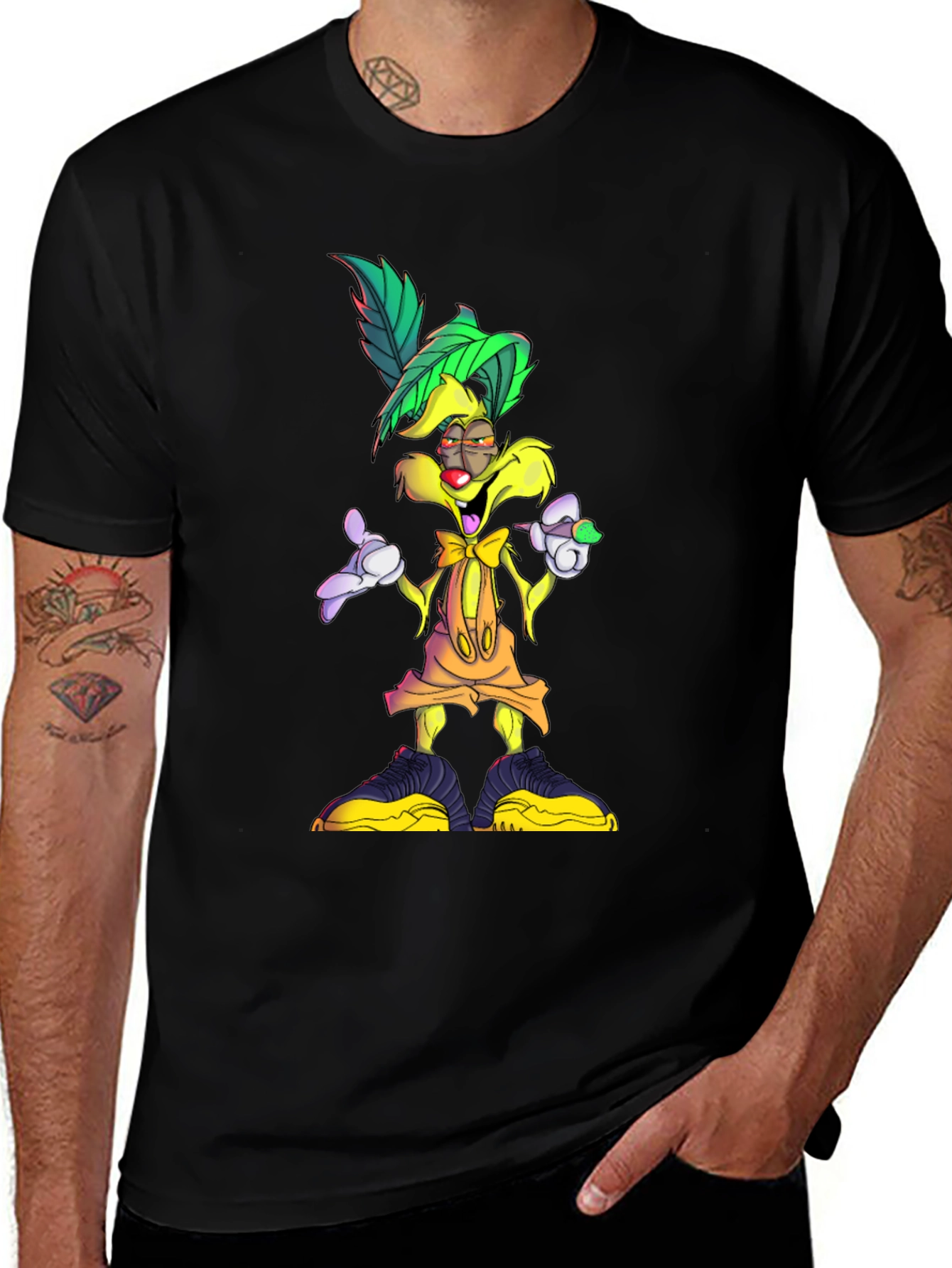 Variant 19 of Cartoon Character Graphic T-Shirt