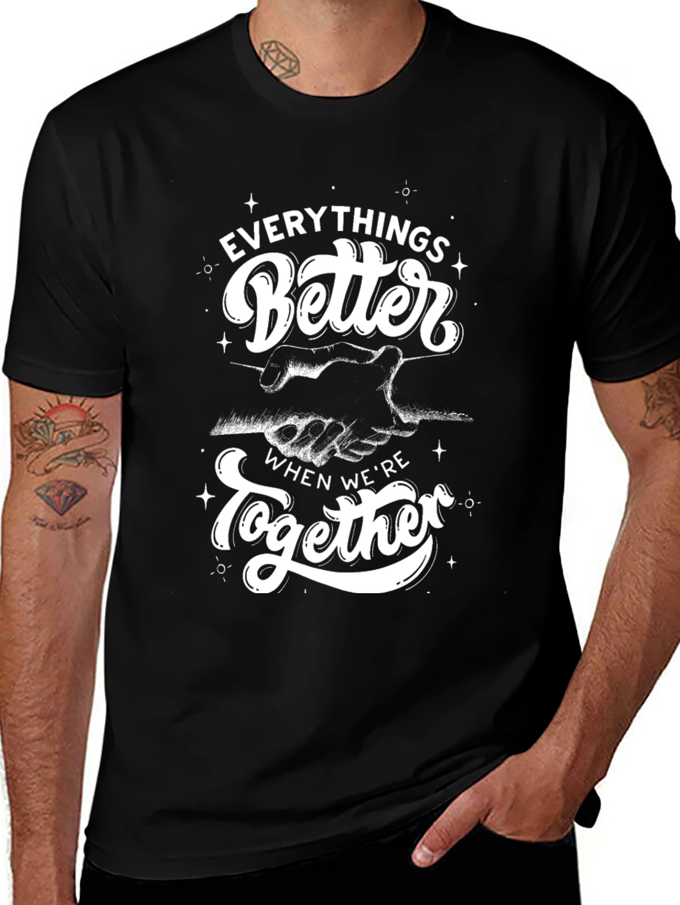 Variant 12 of Everything's Better Together Graphic Tee