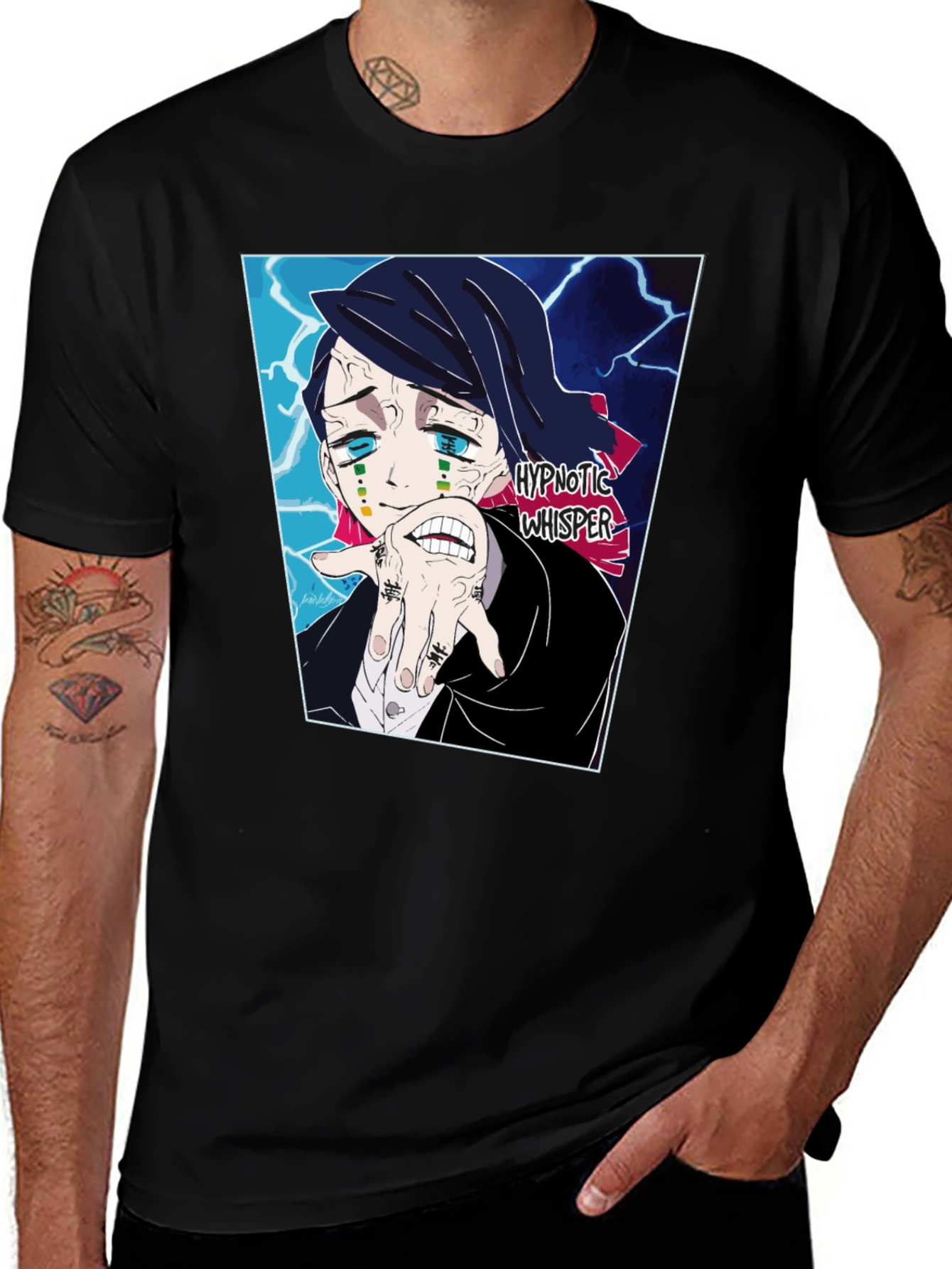 Variant 24 of Hypnotic Whisper Anime Graphic T-Shirt