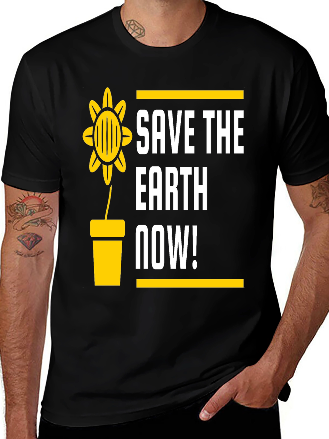 Variant 20 of Save the Earth Now T-Shirt