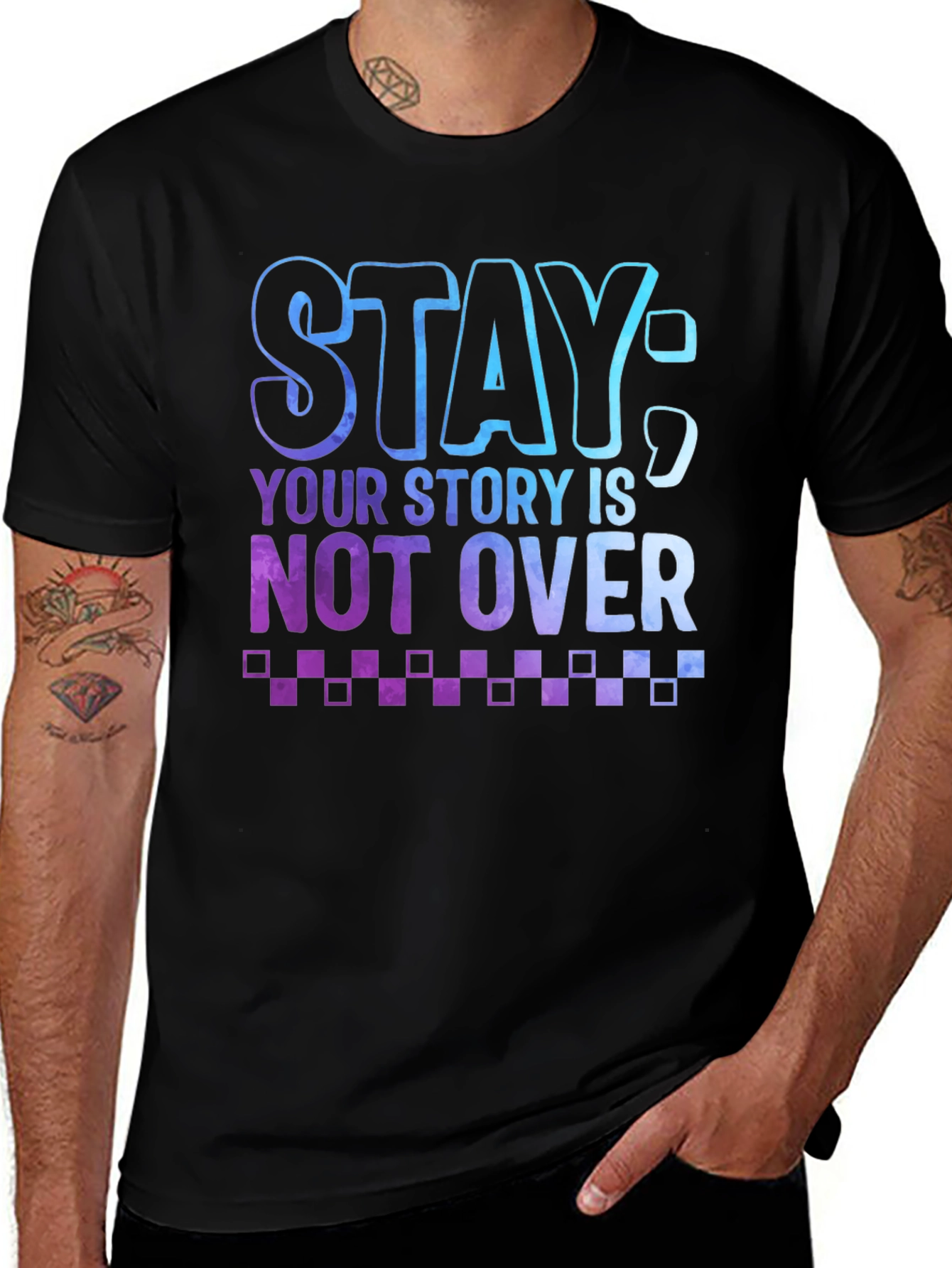 Variant 21 of Stay: Your Story Is Not Over Graphic Tee