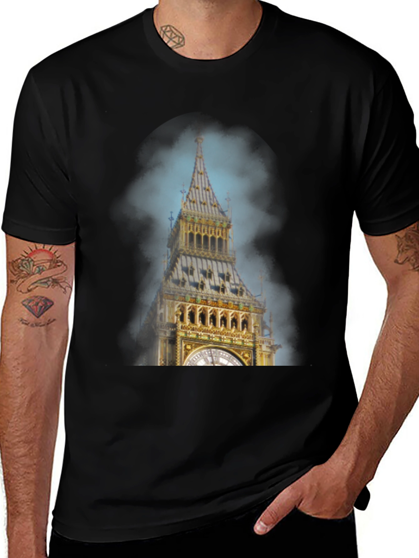 Big Ben Tower T-Shirt - London Landmark Tee