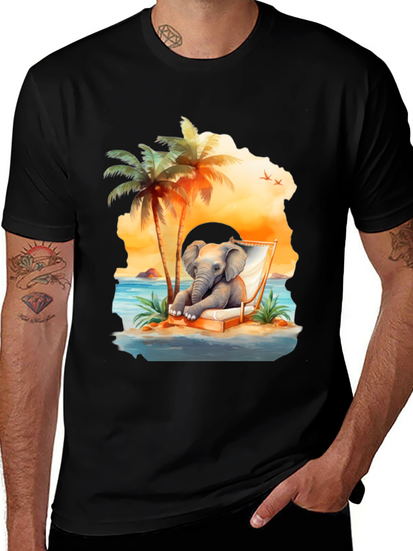 Elephant Beach Relax T-Shirt