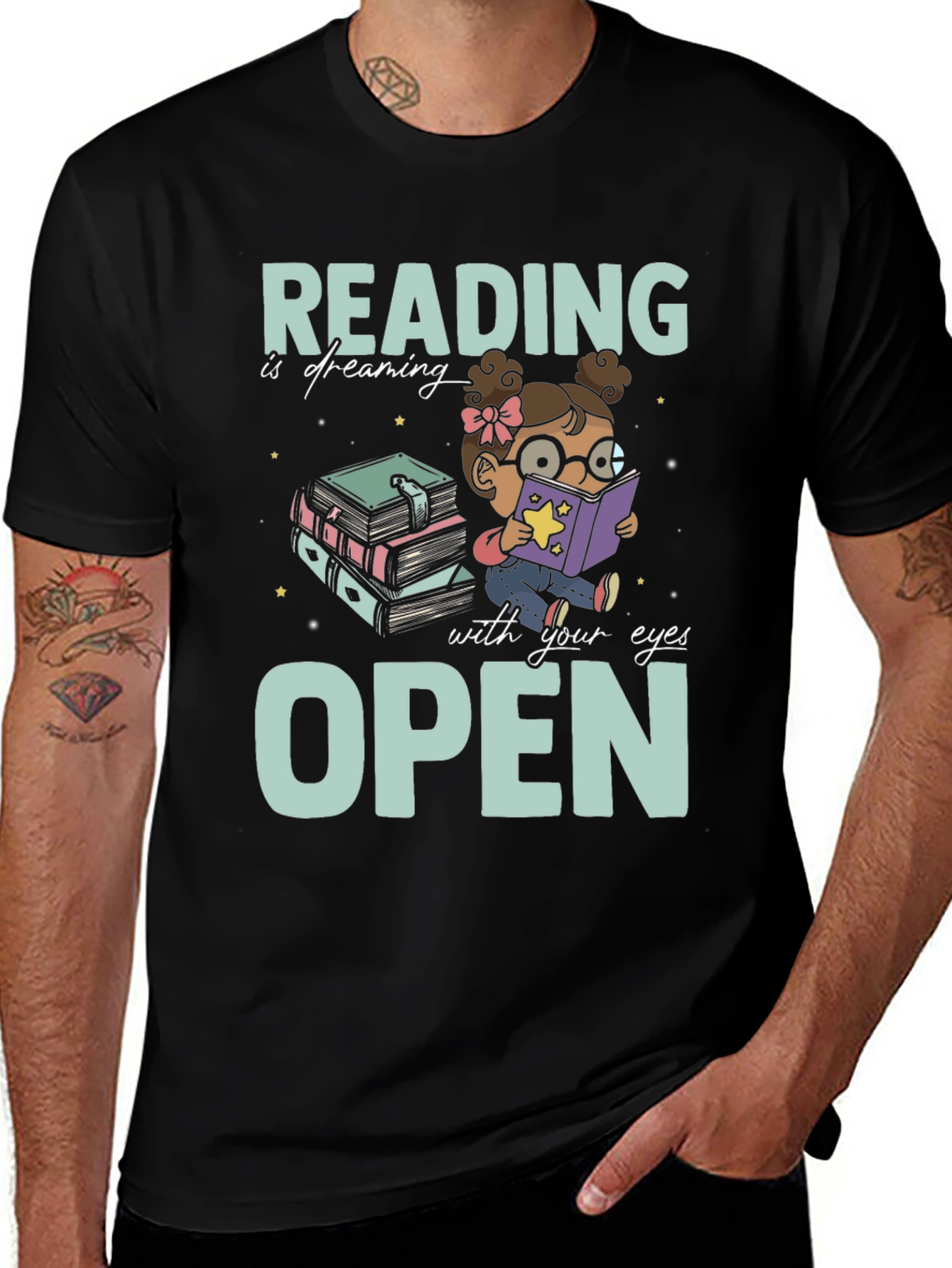 Variant 26 of Reading Is Dreaming T-Shirt