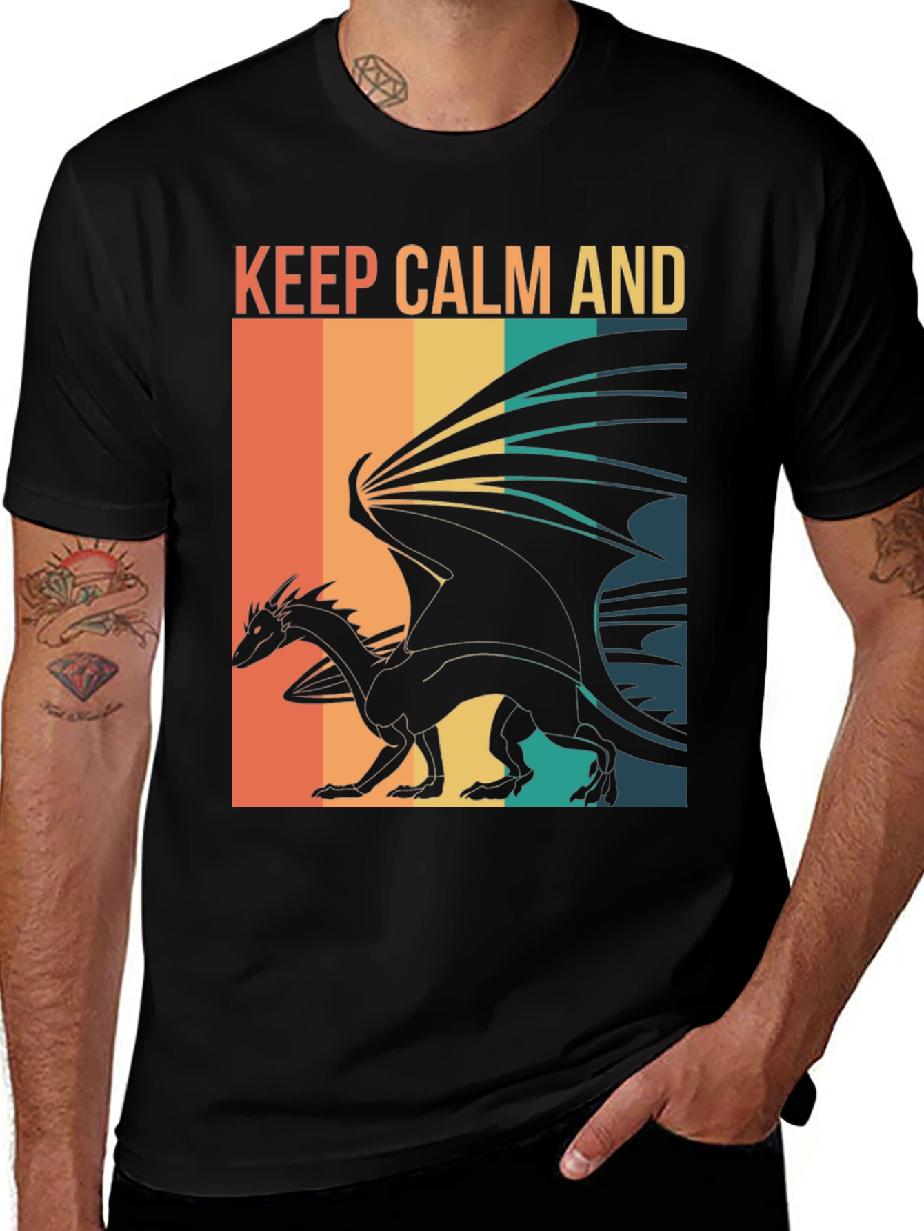 Variant 30 of Keep Calm and Dragon T-Shirt