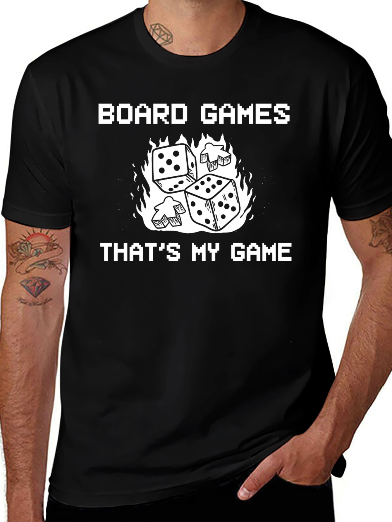 Variant 10 of Board Games That's My Game T-Shirt