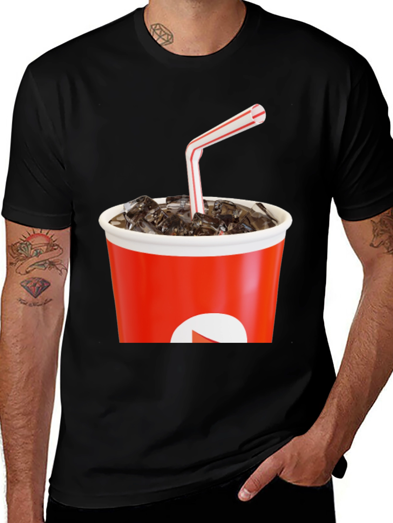Variant 17 of Soda Cup Graphic Tee - Quirky Unisex T-Shirt