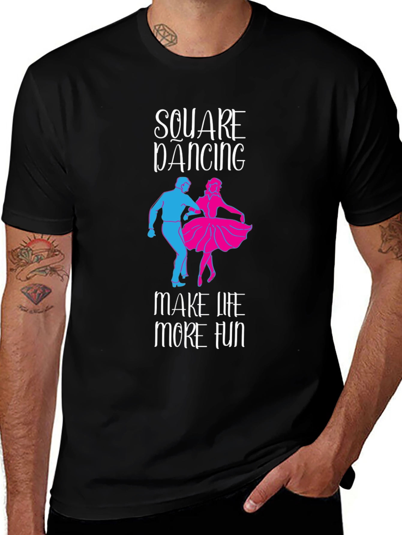 Variant 20 of Square Dancing Makes Life Fun Tee