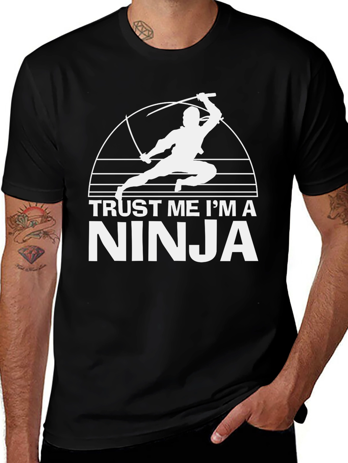 Variant 3 of Trust Me I'm A Ninja Graphic T-Shirt