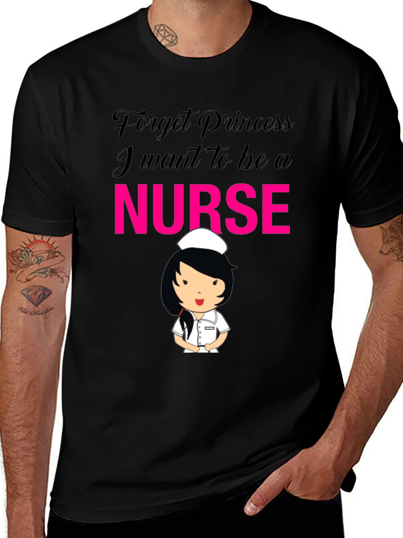 Variant 26 of Forget Princess Nurse T-Shirt