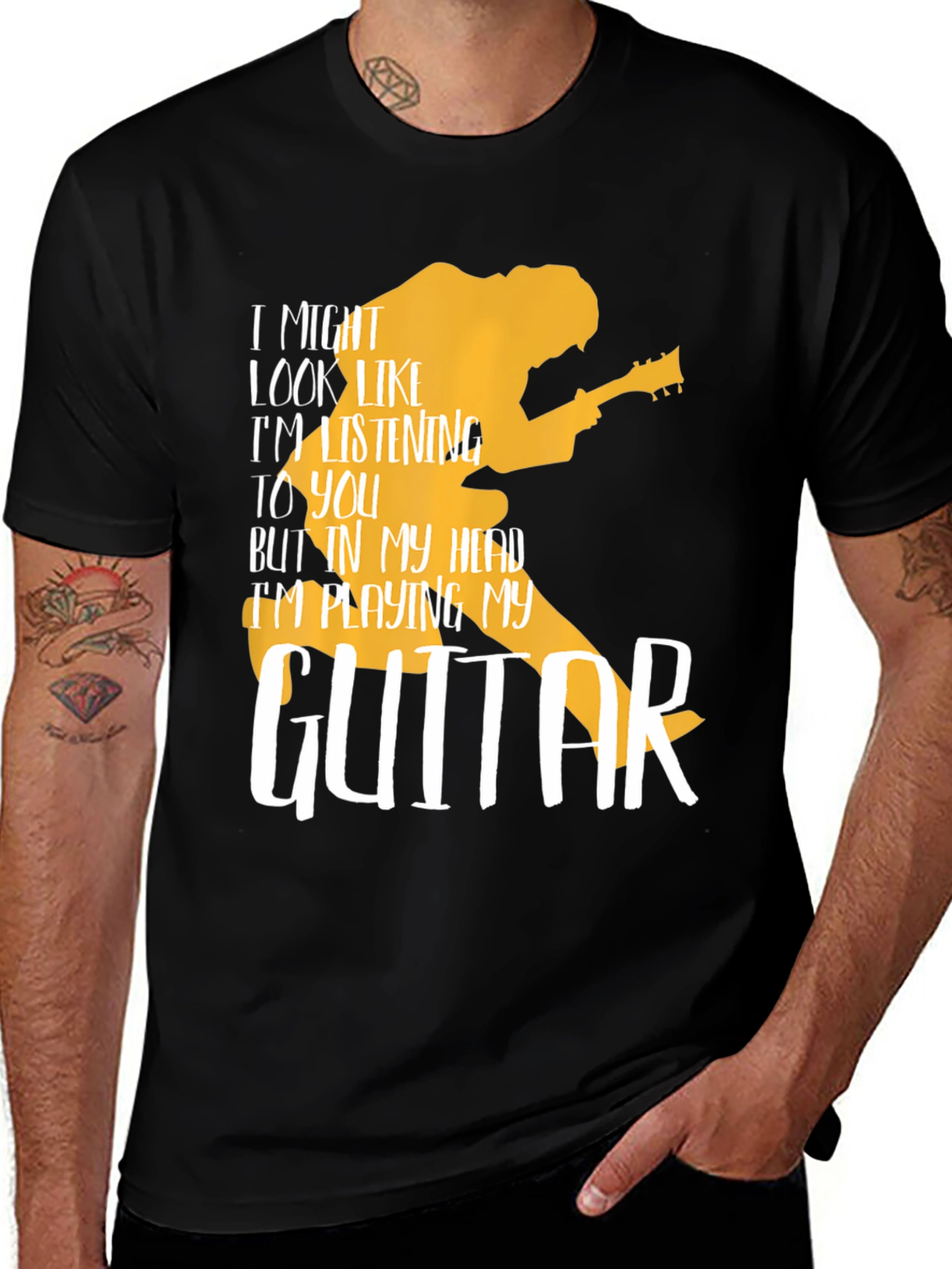 Guitar Player T-Shirt - Funny Musician Tee