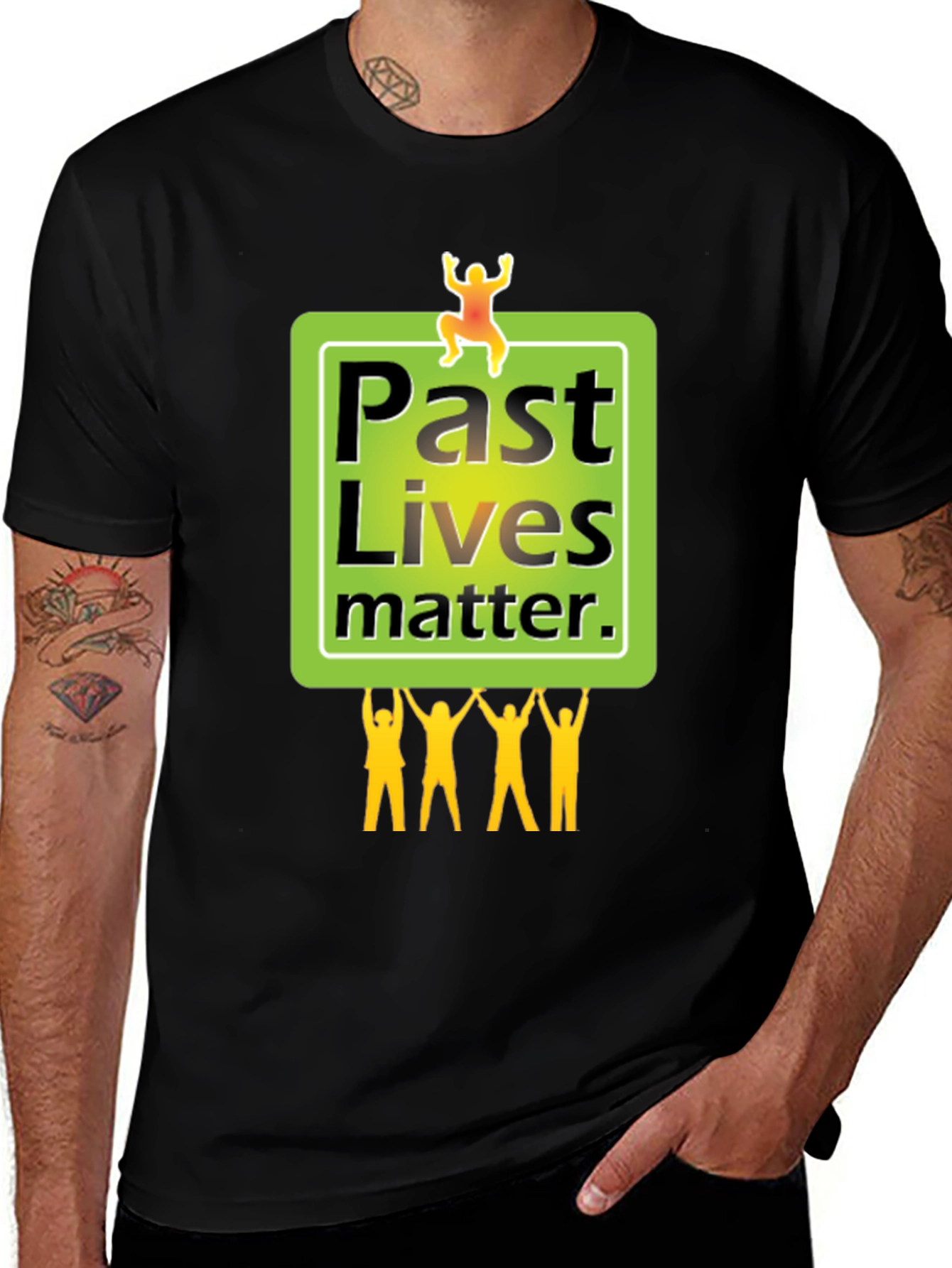 Variant 4 of Past Lives Matter Graphic Tee - Unisex