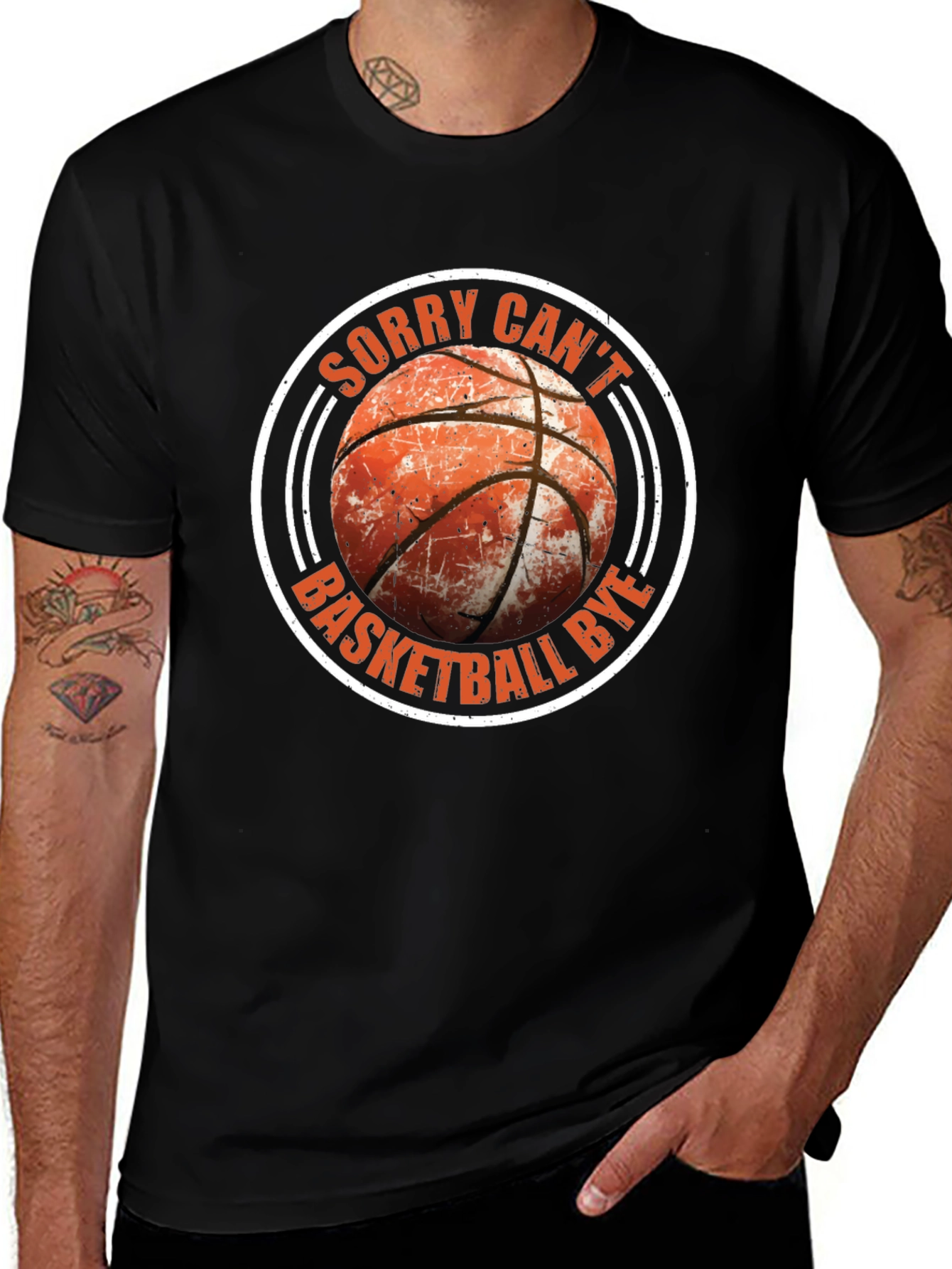 Variant 27 of Sorry Can't Basketball Bye T-Shirt