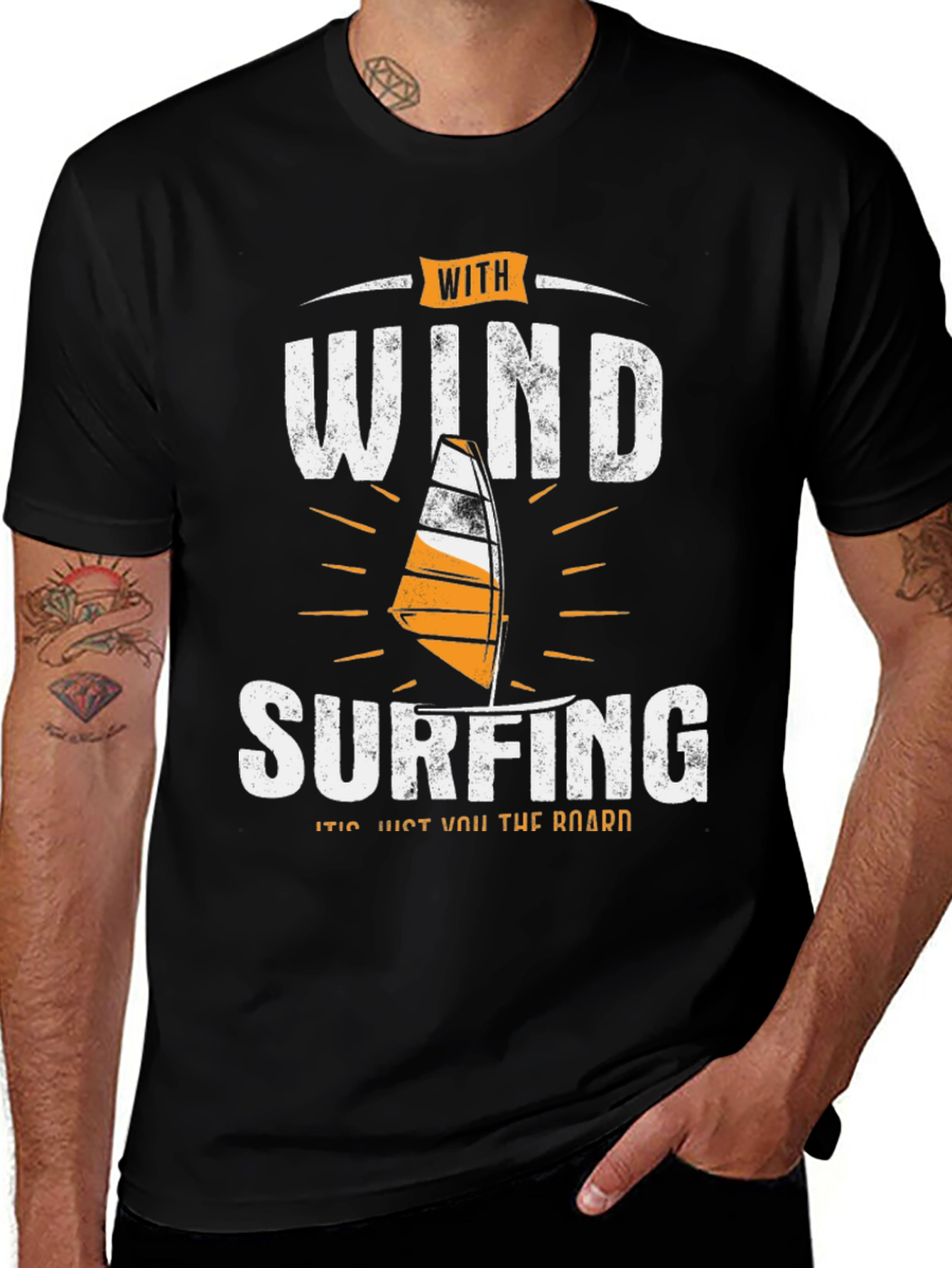 Variant 22 of Wind Surfing Graphic Tee