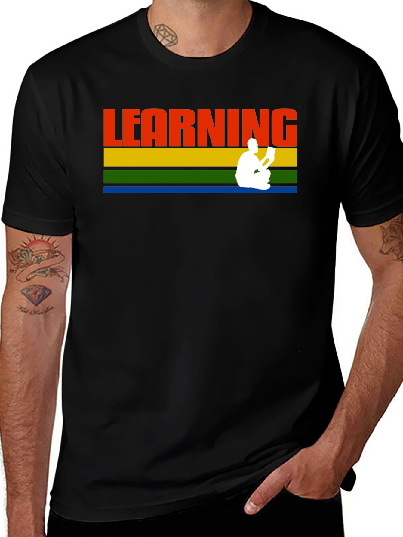 Variant 7 of Learning Graphic Tee