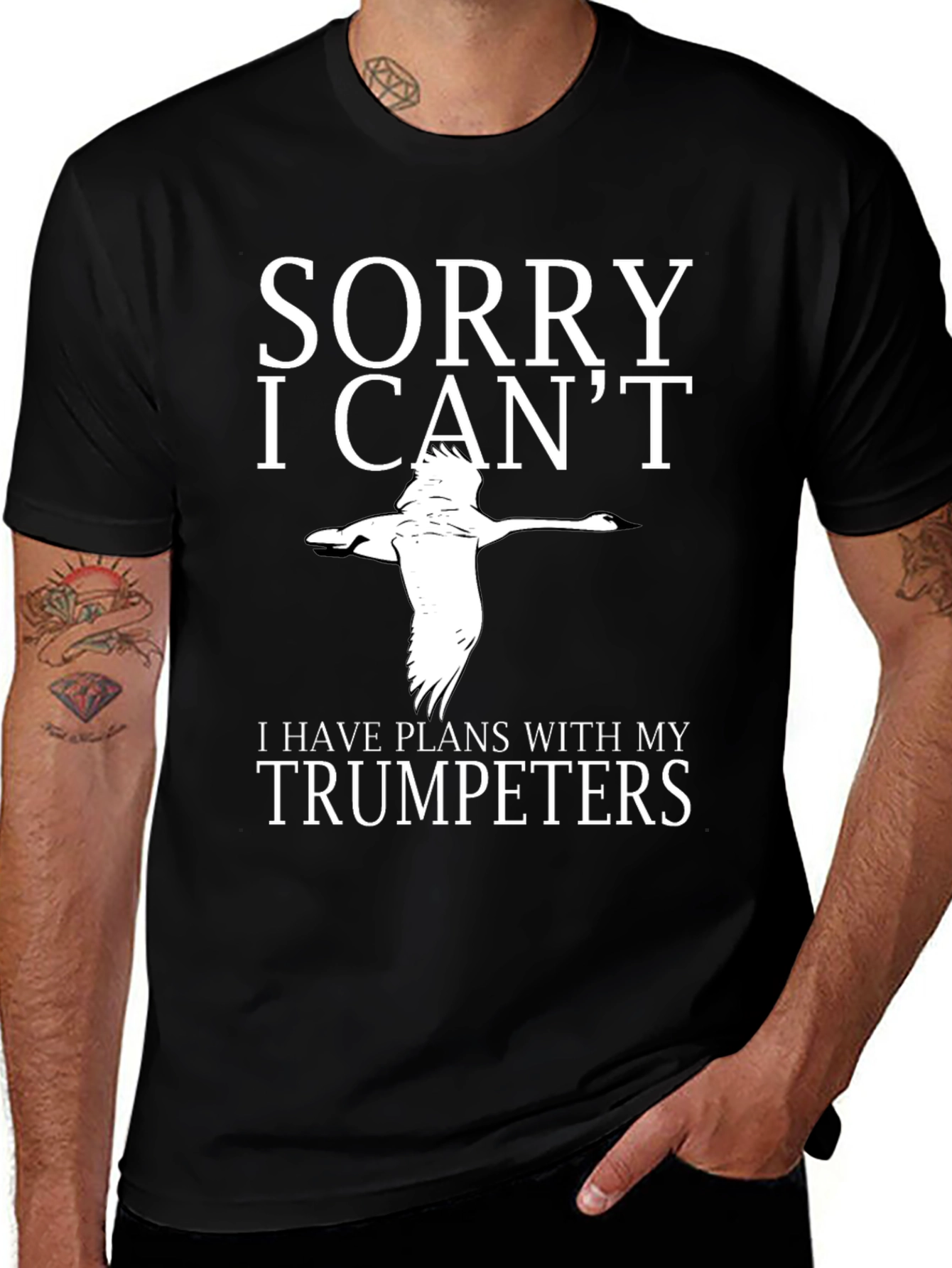 Variant 11 of Sorry, I Can't, Trumpeters T-Shirt