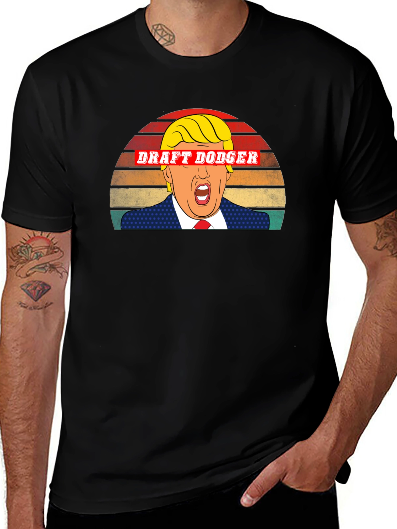 Variant 23 of Draft Dodger Graphic Tee - Black
