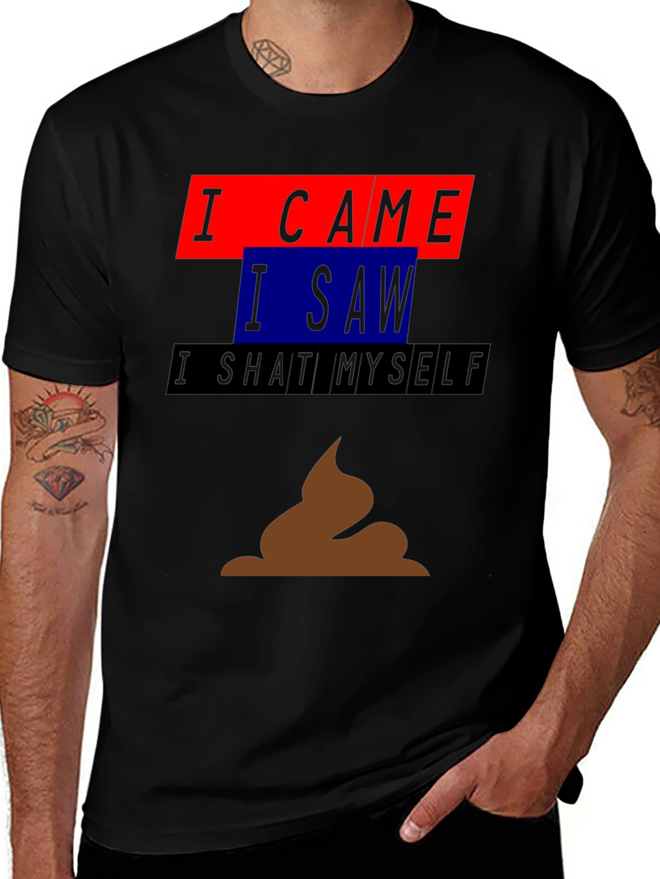 Variant 27 of I Came I Saw Graphic T-Shirt