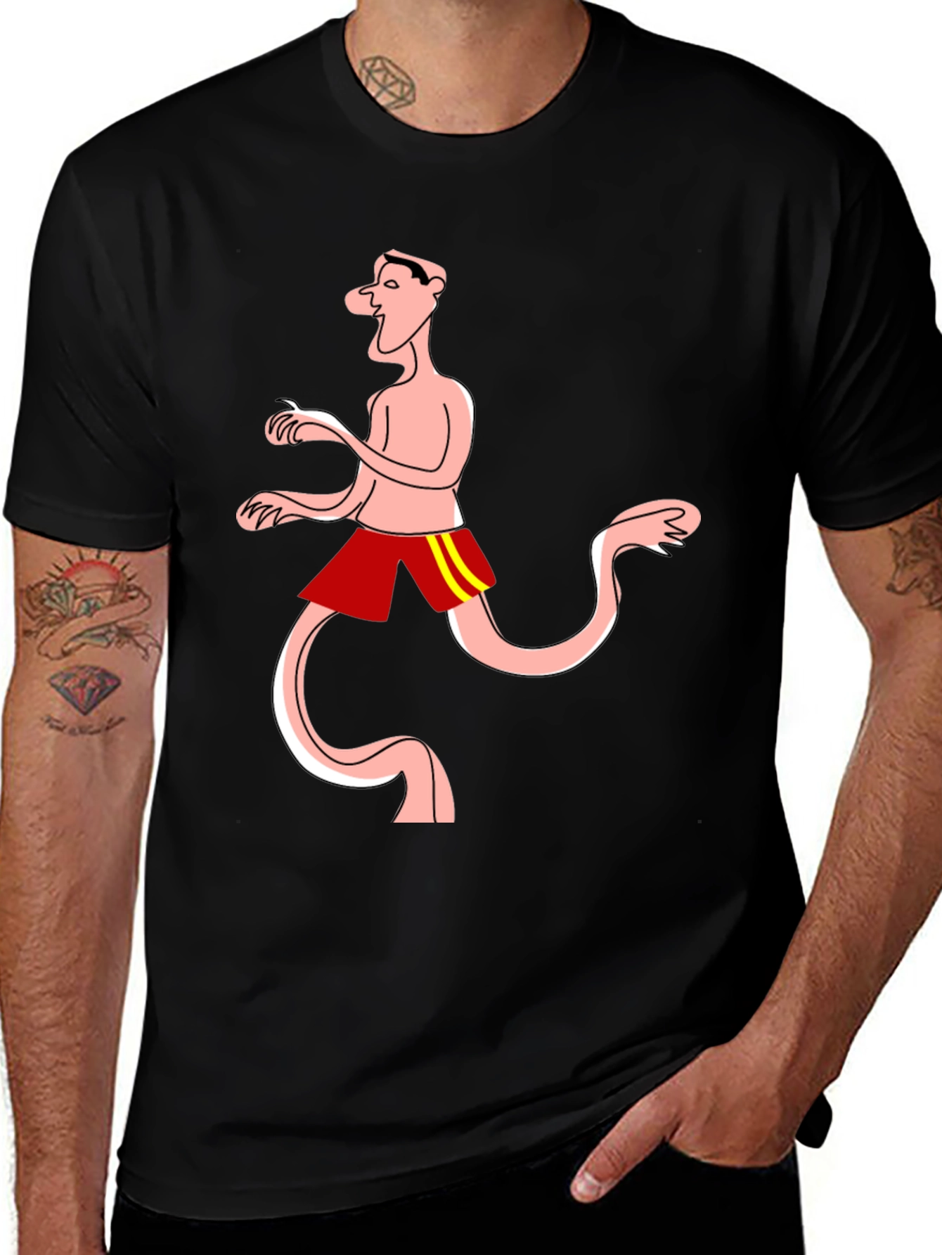 Variant 15 of Cartoon Figure T-Shirt