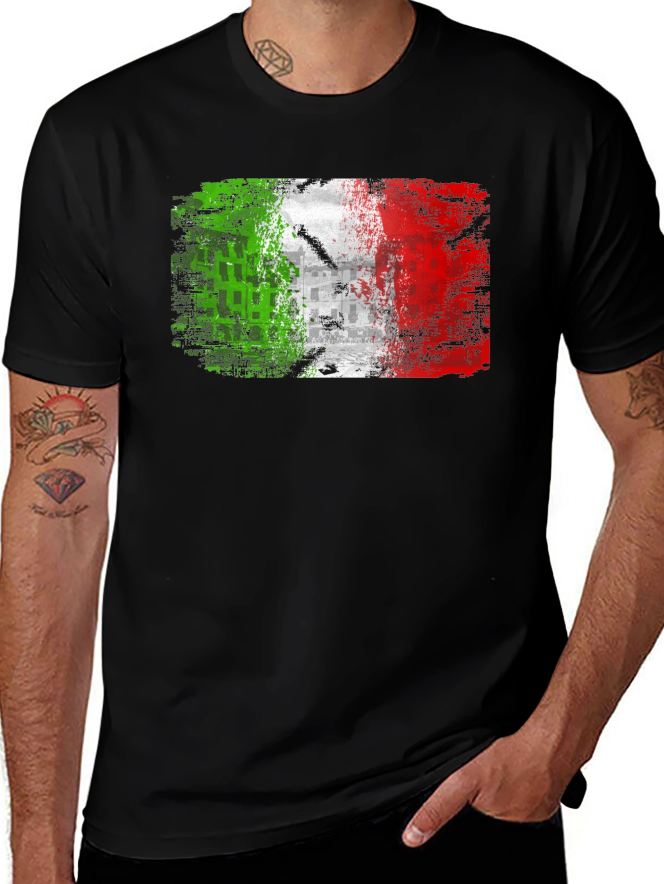 Italian Flag T-Shirt