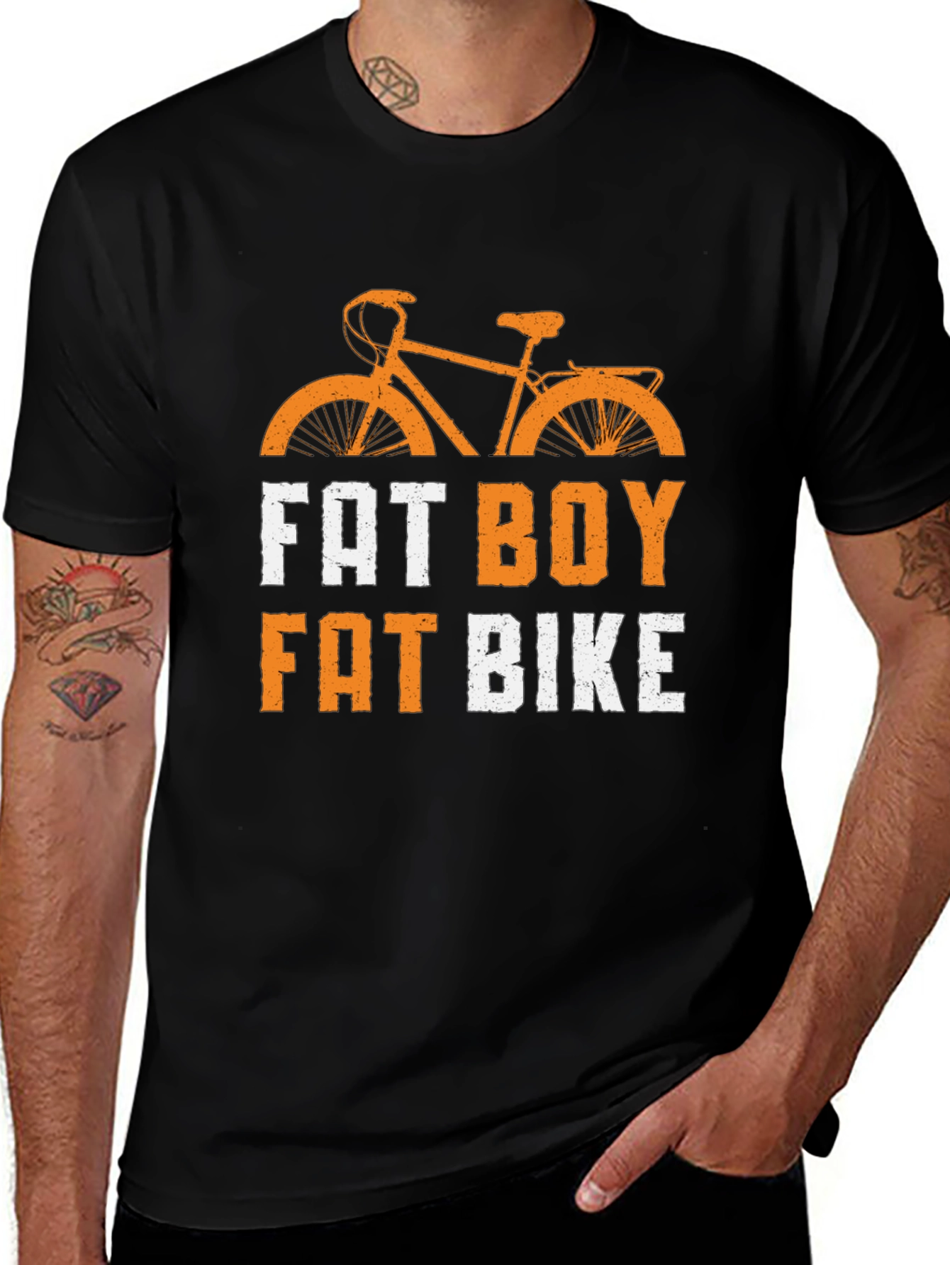 Variant 25 of Fat Boy Fat Bike Graphic T-Shirt