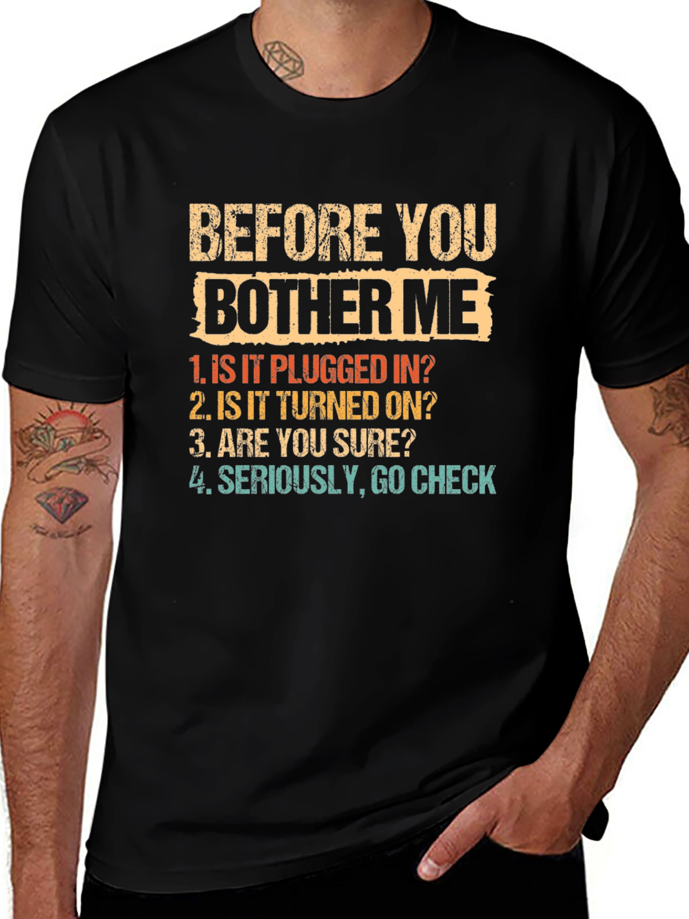 Variant 16 of Before You Bother Me Funny T-Shirt