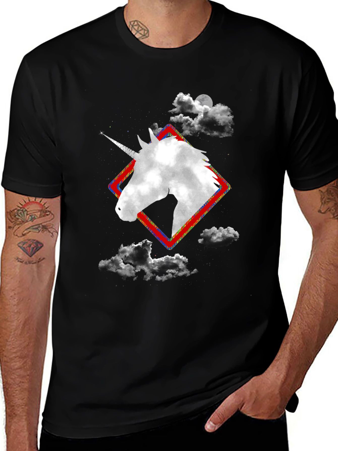 Variant 22 of Cloud Unicorn Graphic Tee