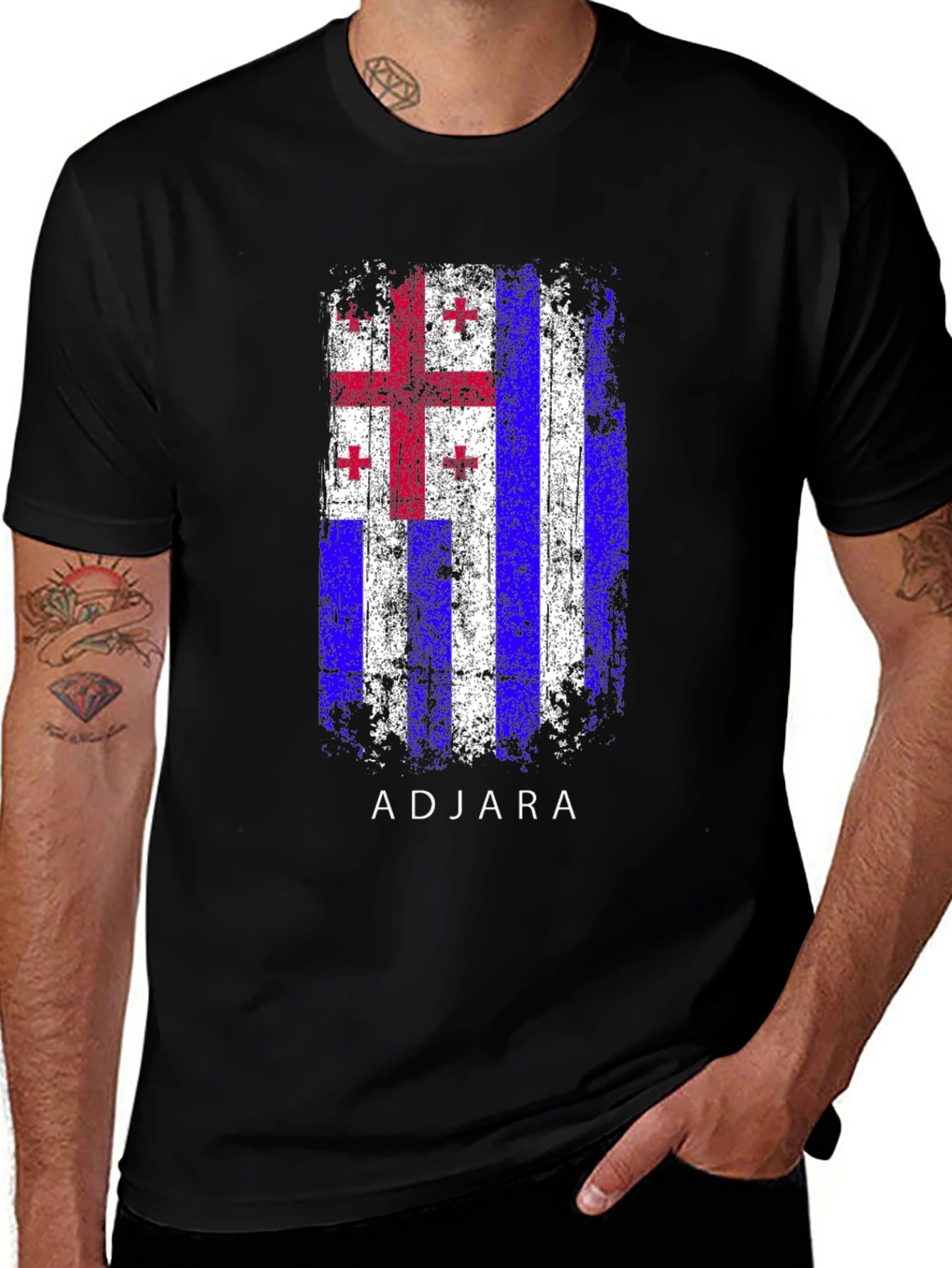 Variant 19 of Adjara Flag Graphic T-Shirt