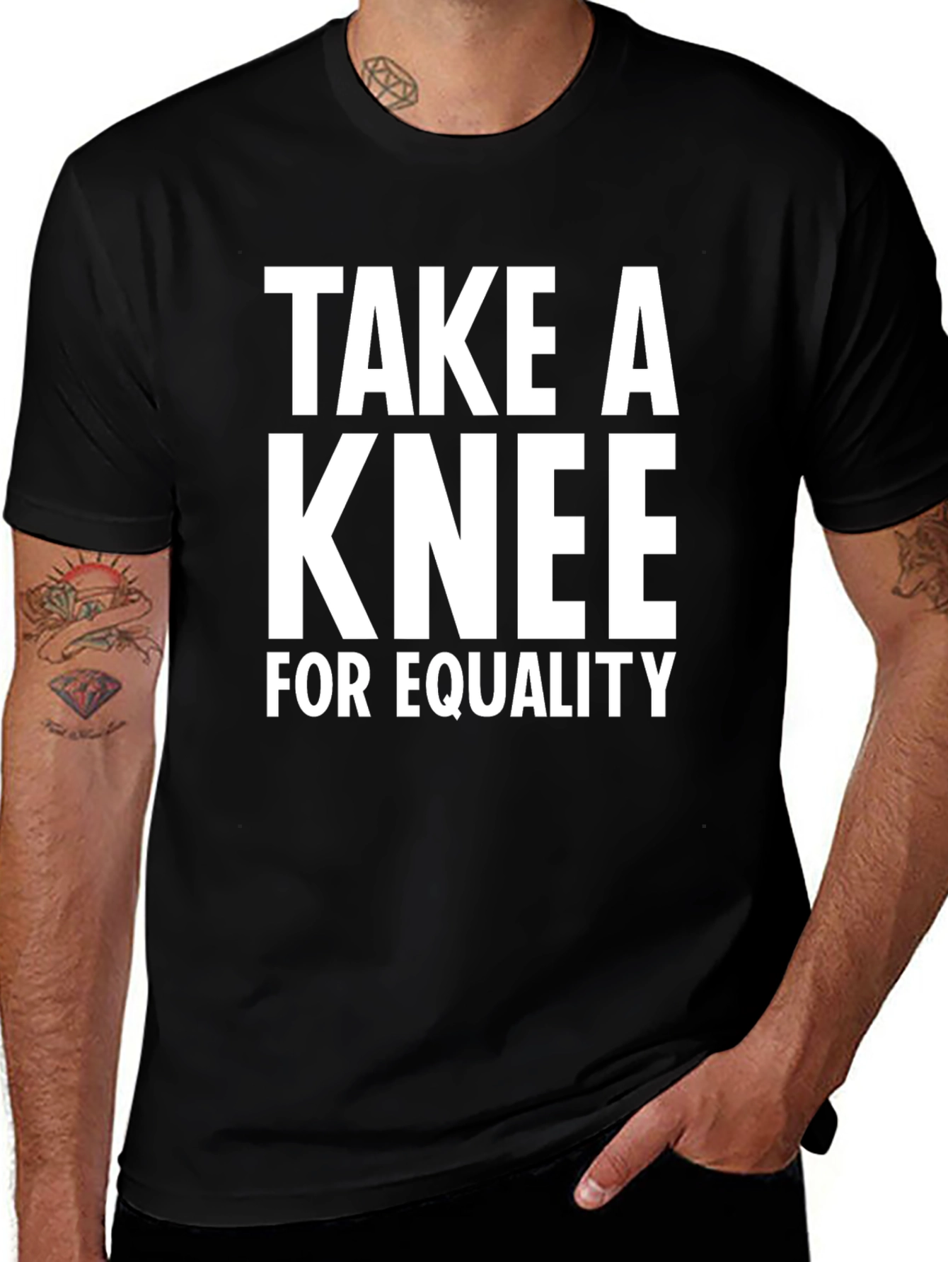 Variant 12 of Take A Knee For Equality Graphic Tee