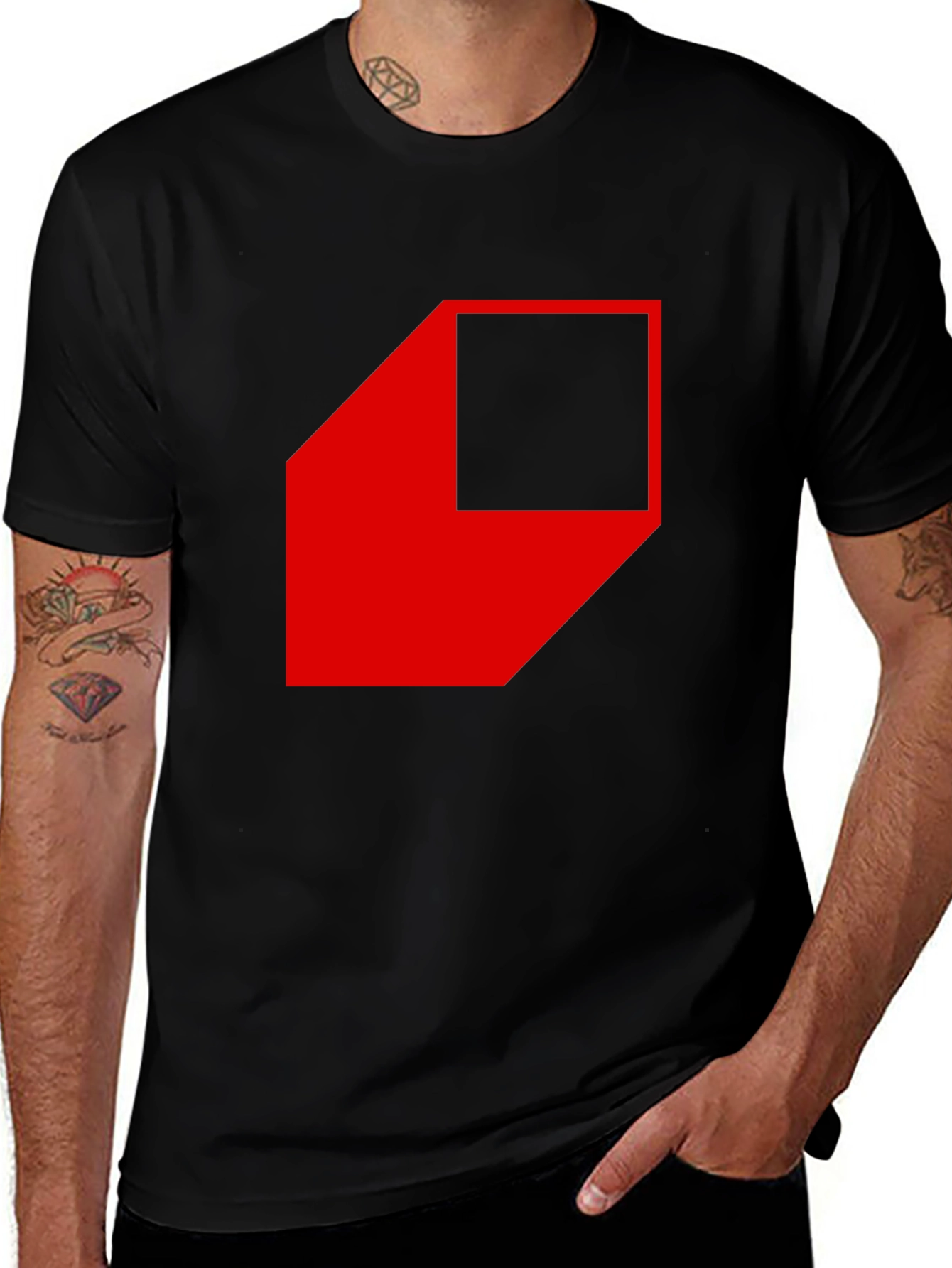 Variant 29 of Abstract Geometric Graphic T-Shirt