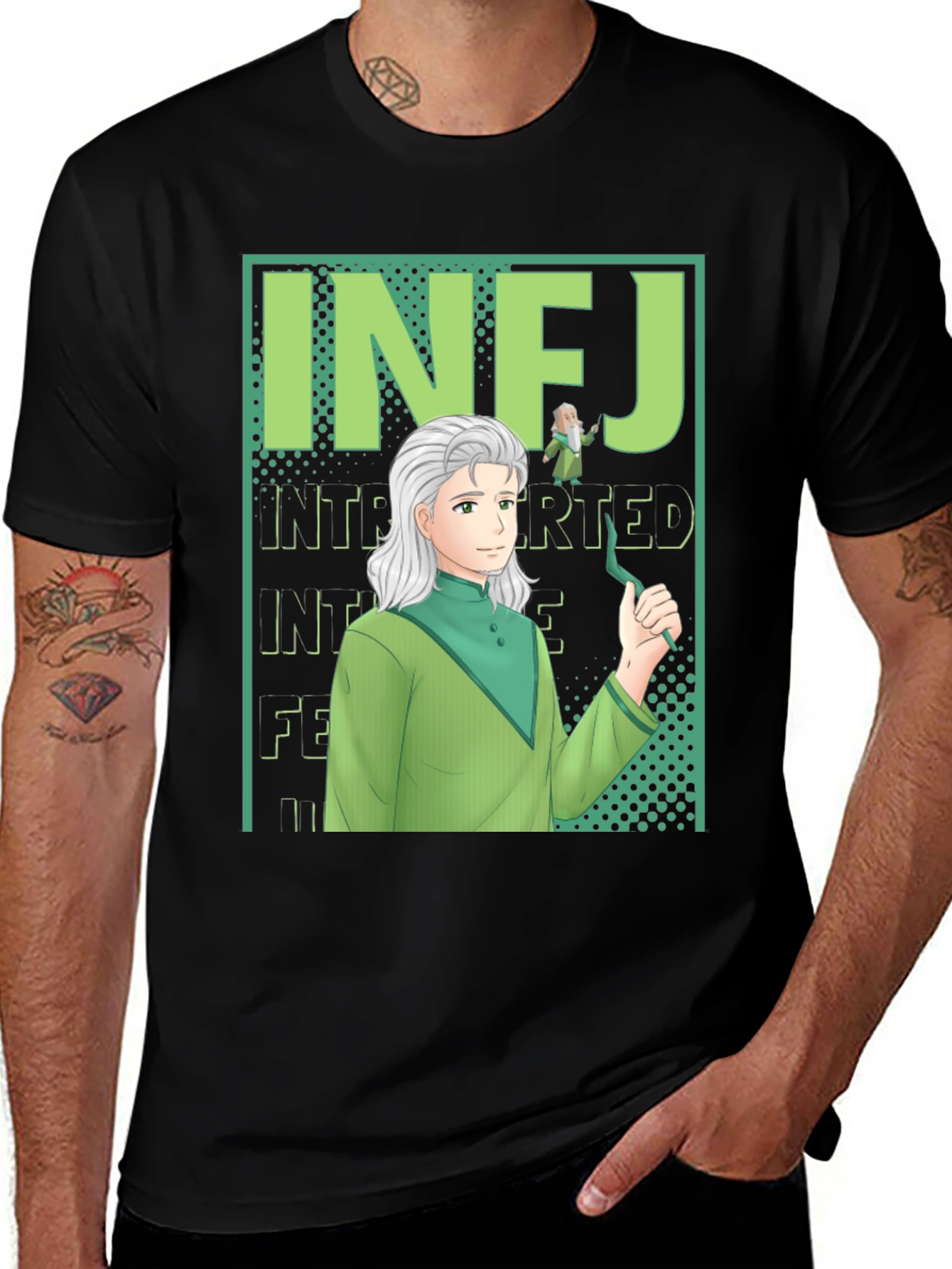 Variant 11 of INFJ Personality T-Shirt - Idealist Advocate