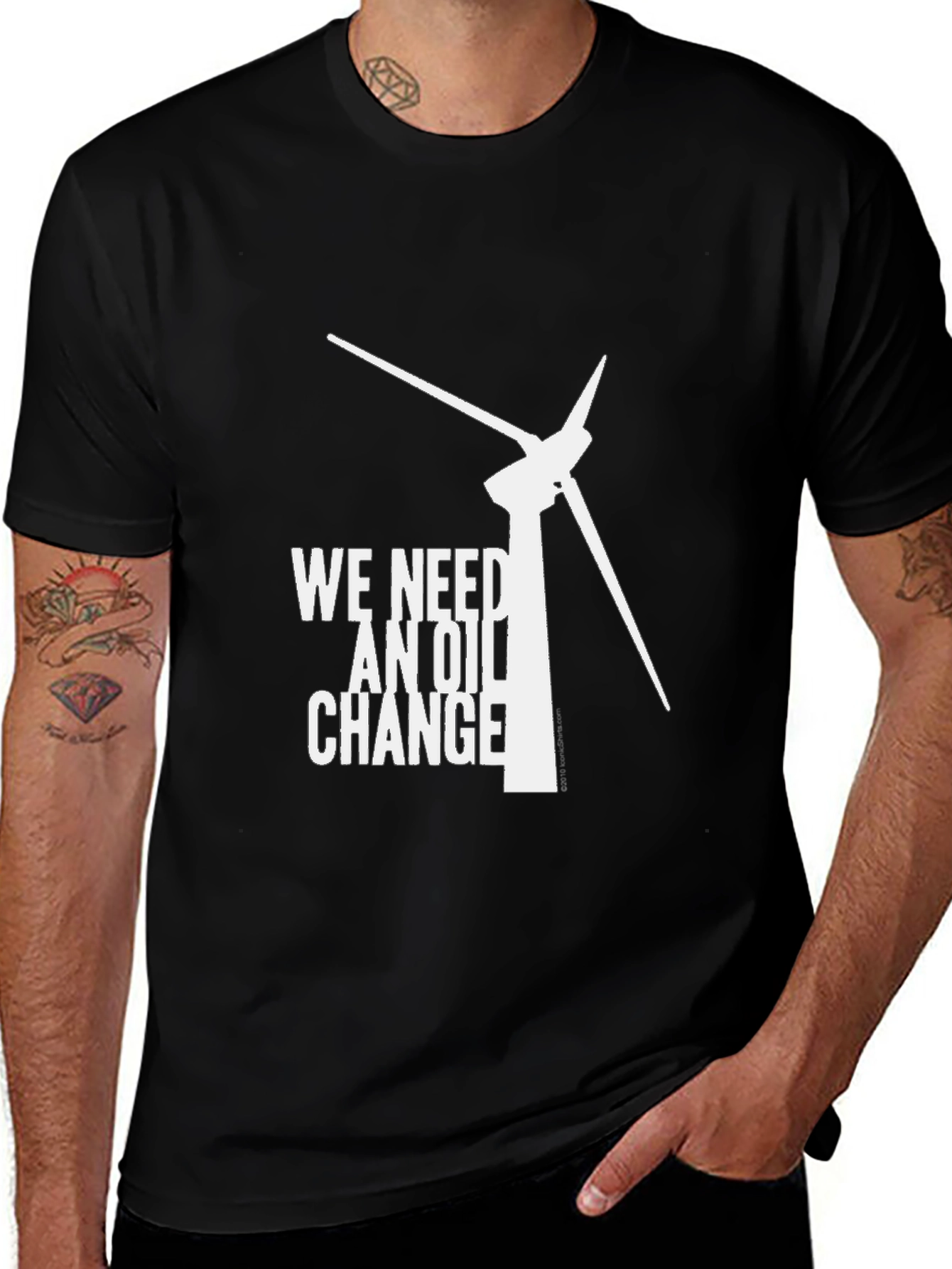 Variant 4 of We Need An Oil Change T-Shirt