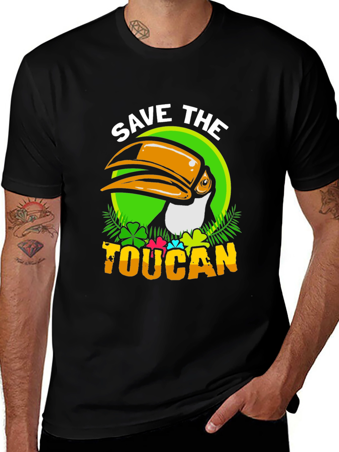 Variant 30 of Save the Toucan Graphic T-Shirt
