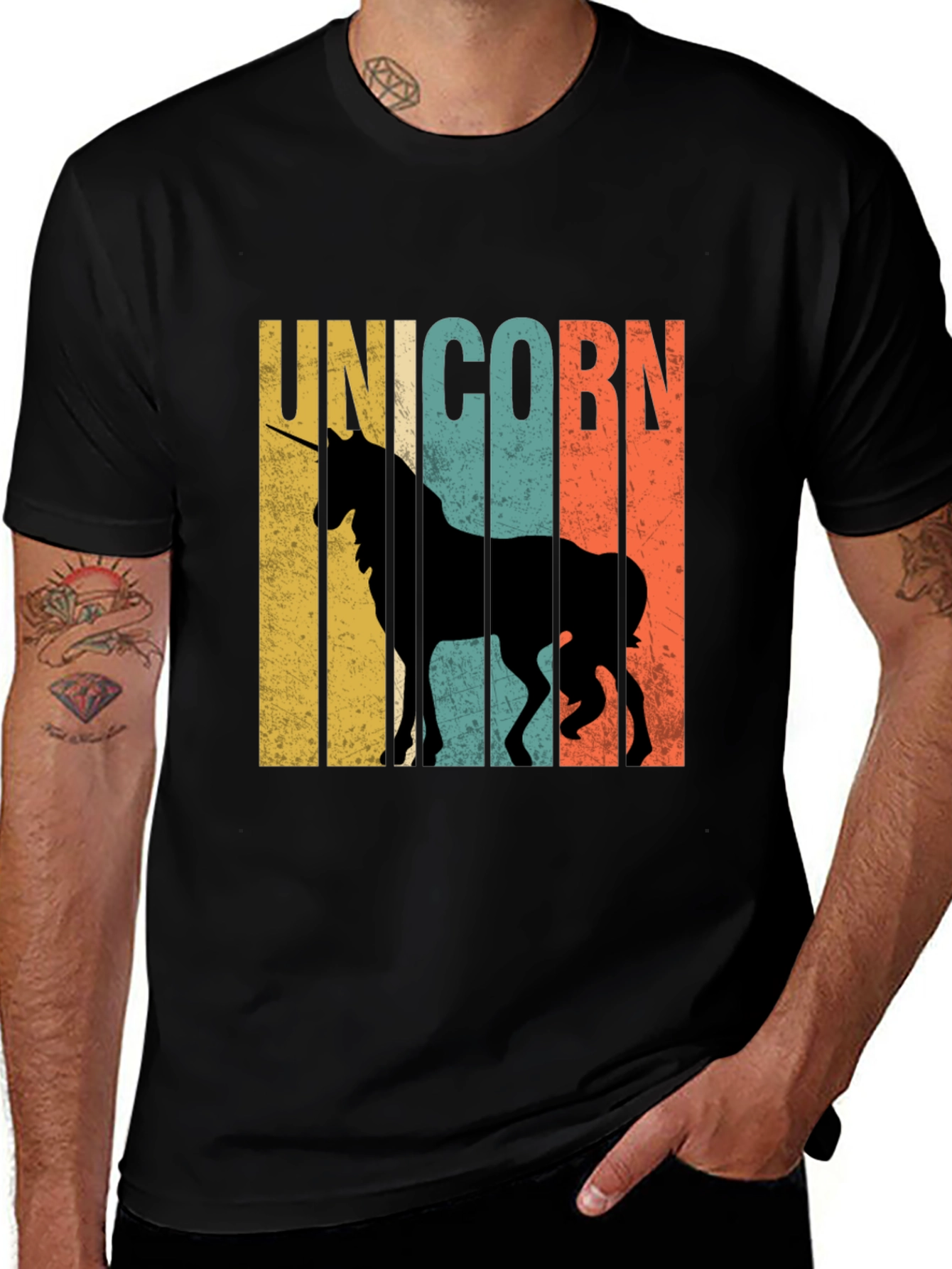 Variant 20 of Retro Unicorn Graphic T-Shirt