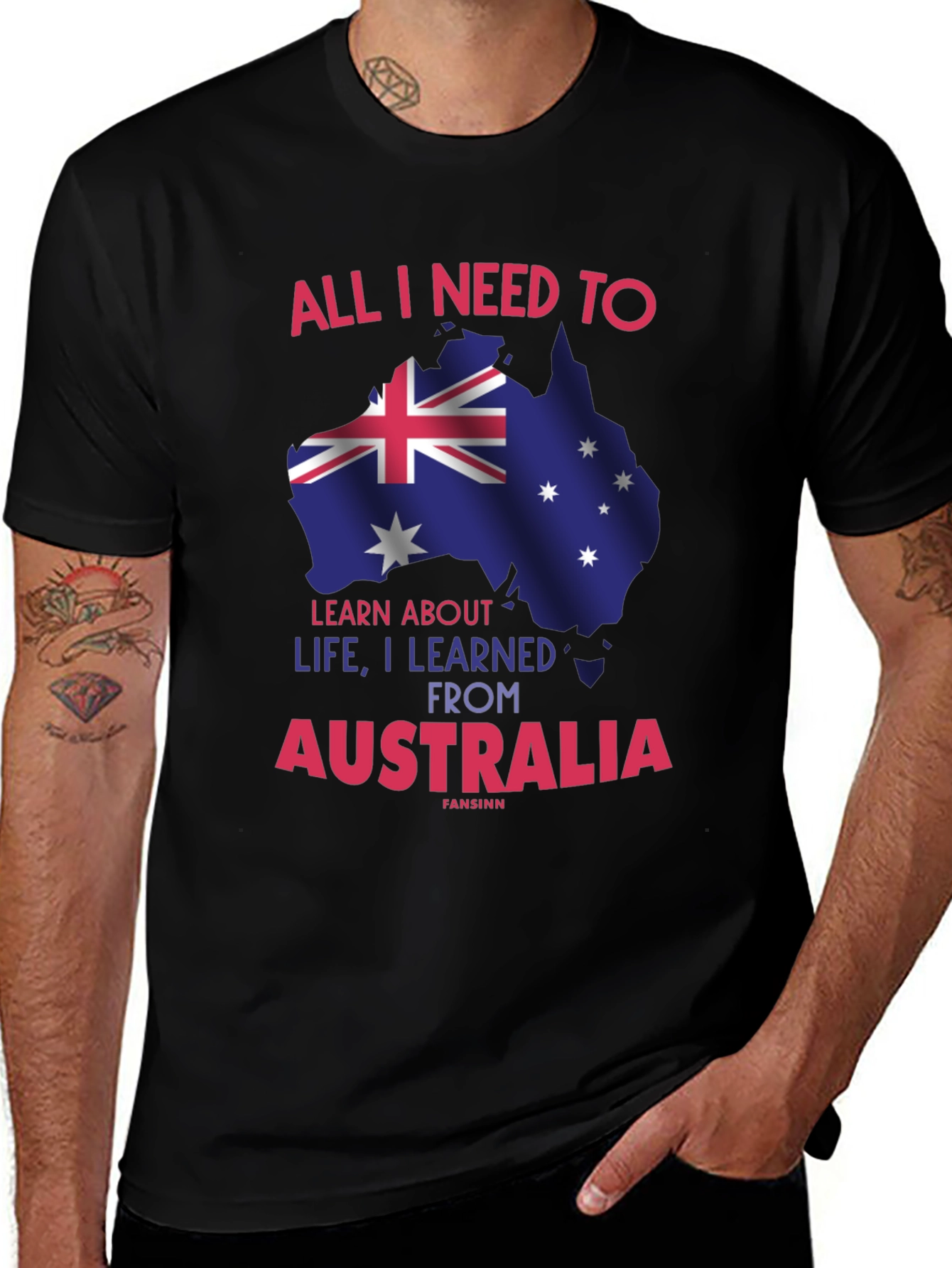 Australia Life Lessons Graphic Tee