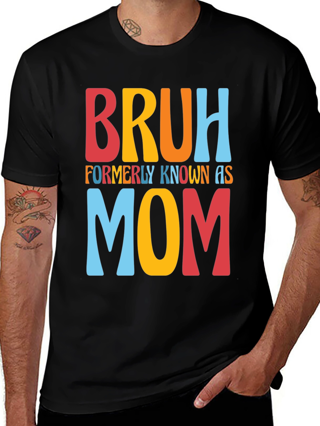 Bruh Formerly Known as Mom Graphic Tee