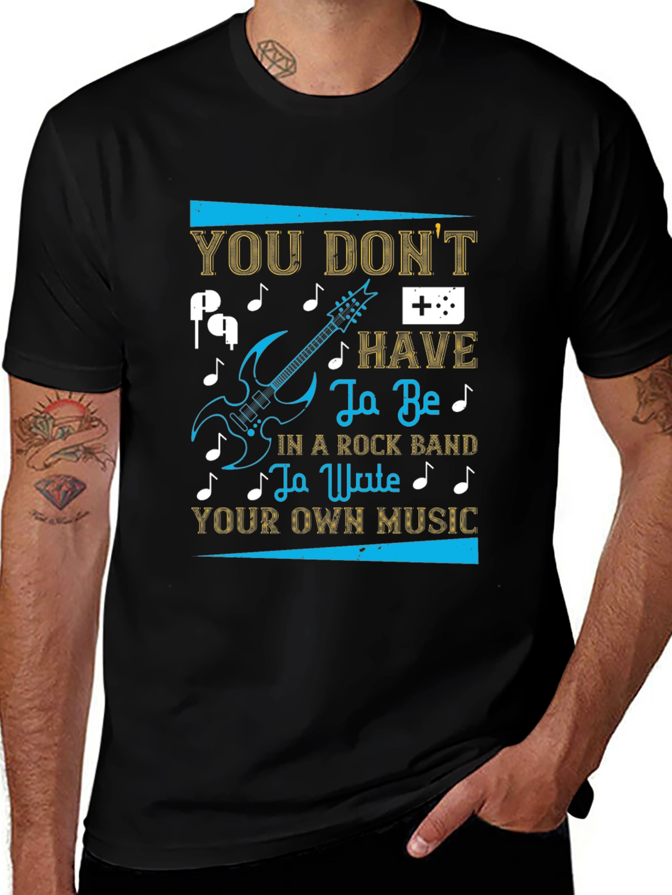 Variant 24 of Music Lover Graphic Tee - Rock Band Fan T-Shirt
