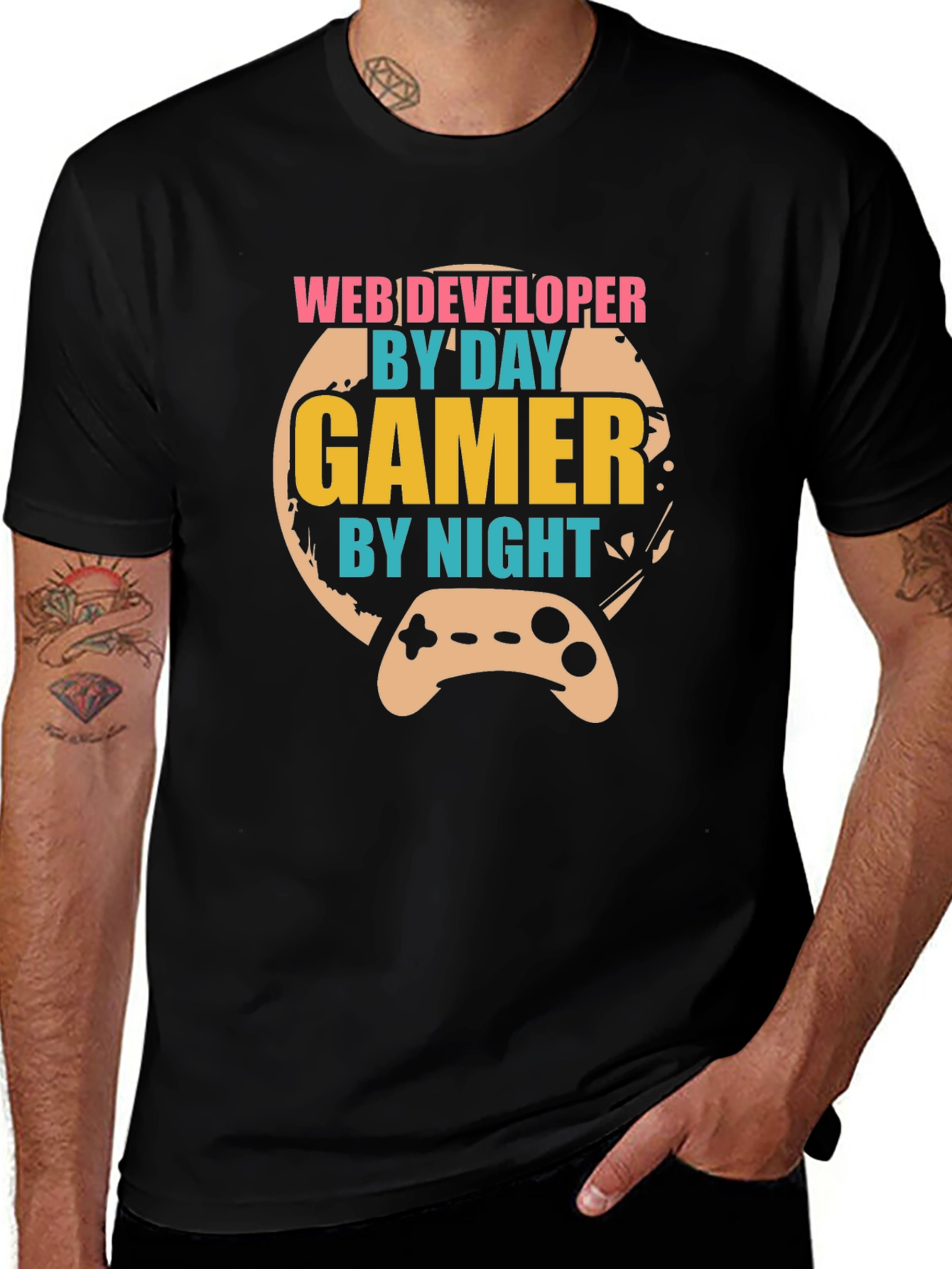 Web Developer Gamer T-Shirt