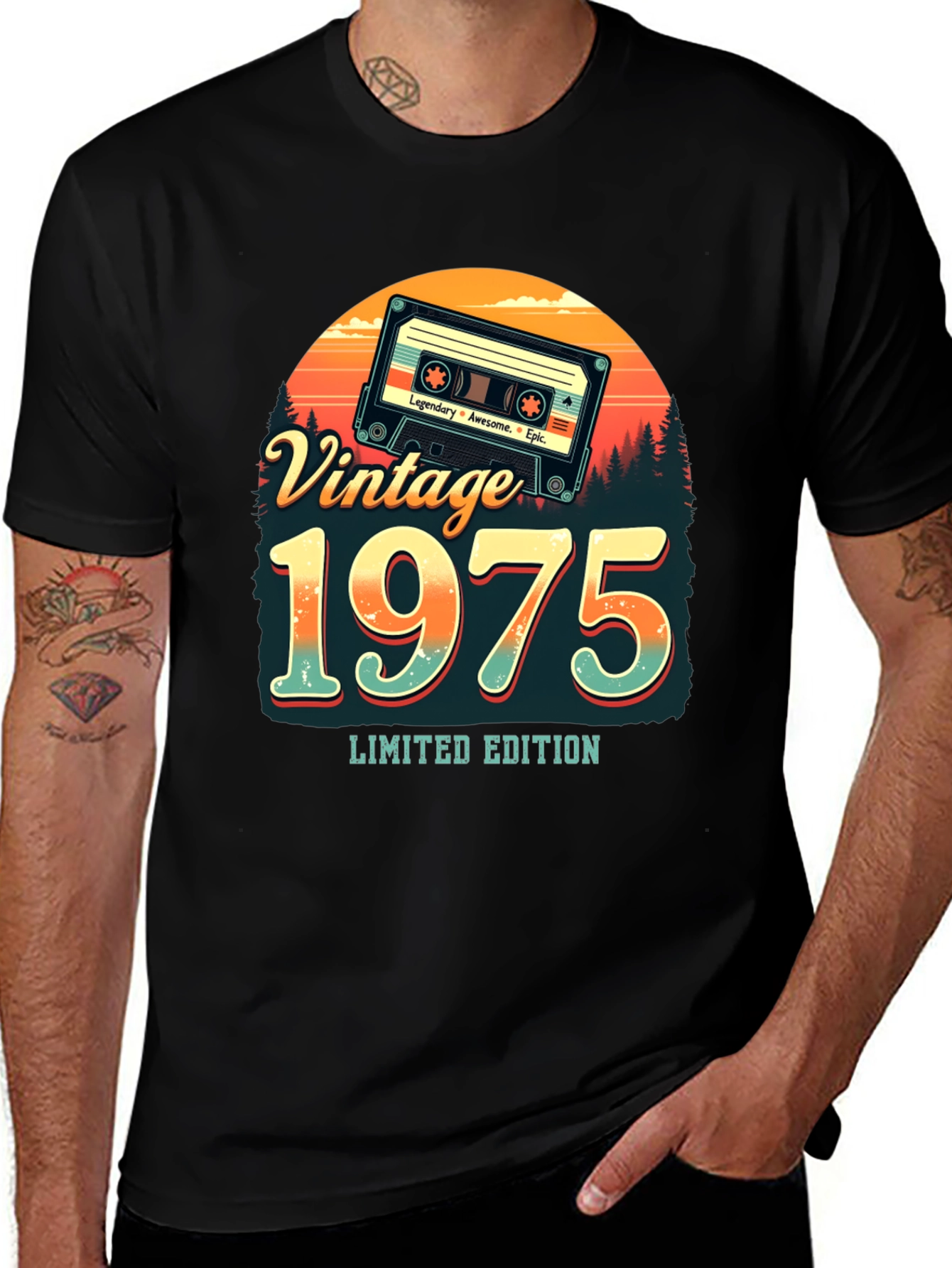 Variant 24 of Vintage 1975 Limited Edition T-Shirt